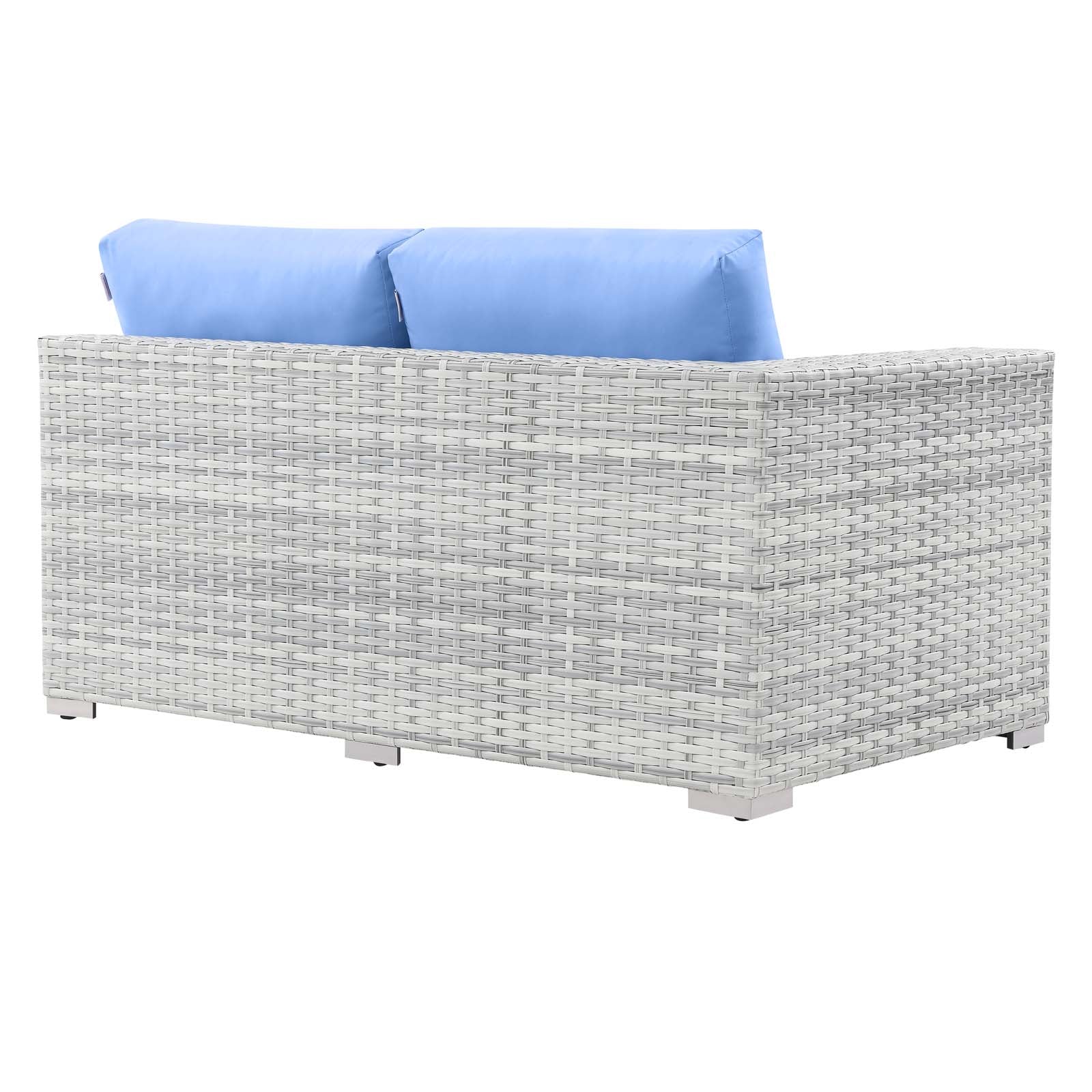 Convene Outdoor Patio Right-Arm Loveseat-Outdoor Loveseat-Modway-Wall2Wall Furnishings