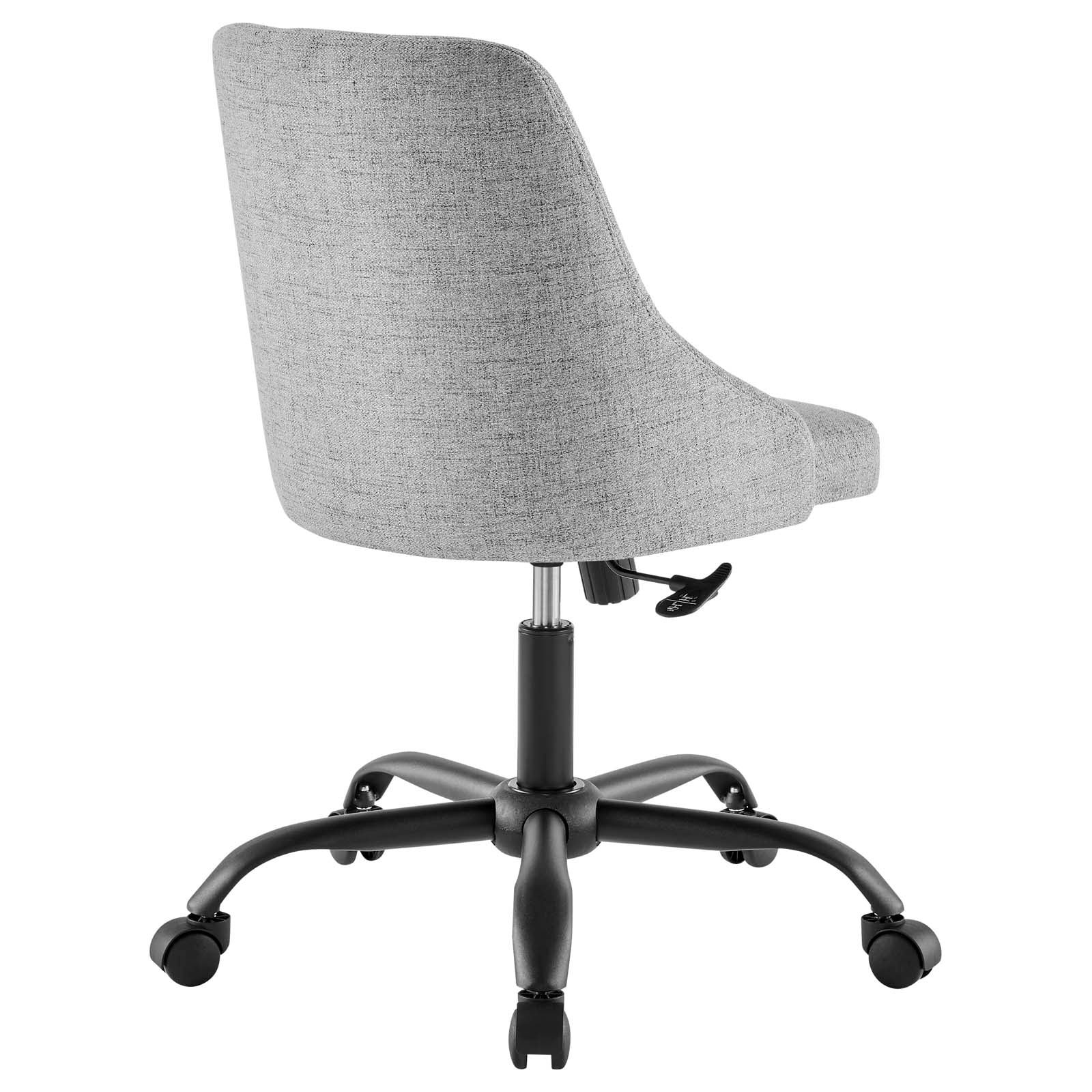 Distinct Tufted Swivel Upholstered Office Chair-Desk Chair-Modway-Wall2Wall Furnishings