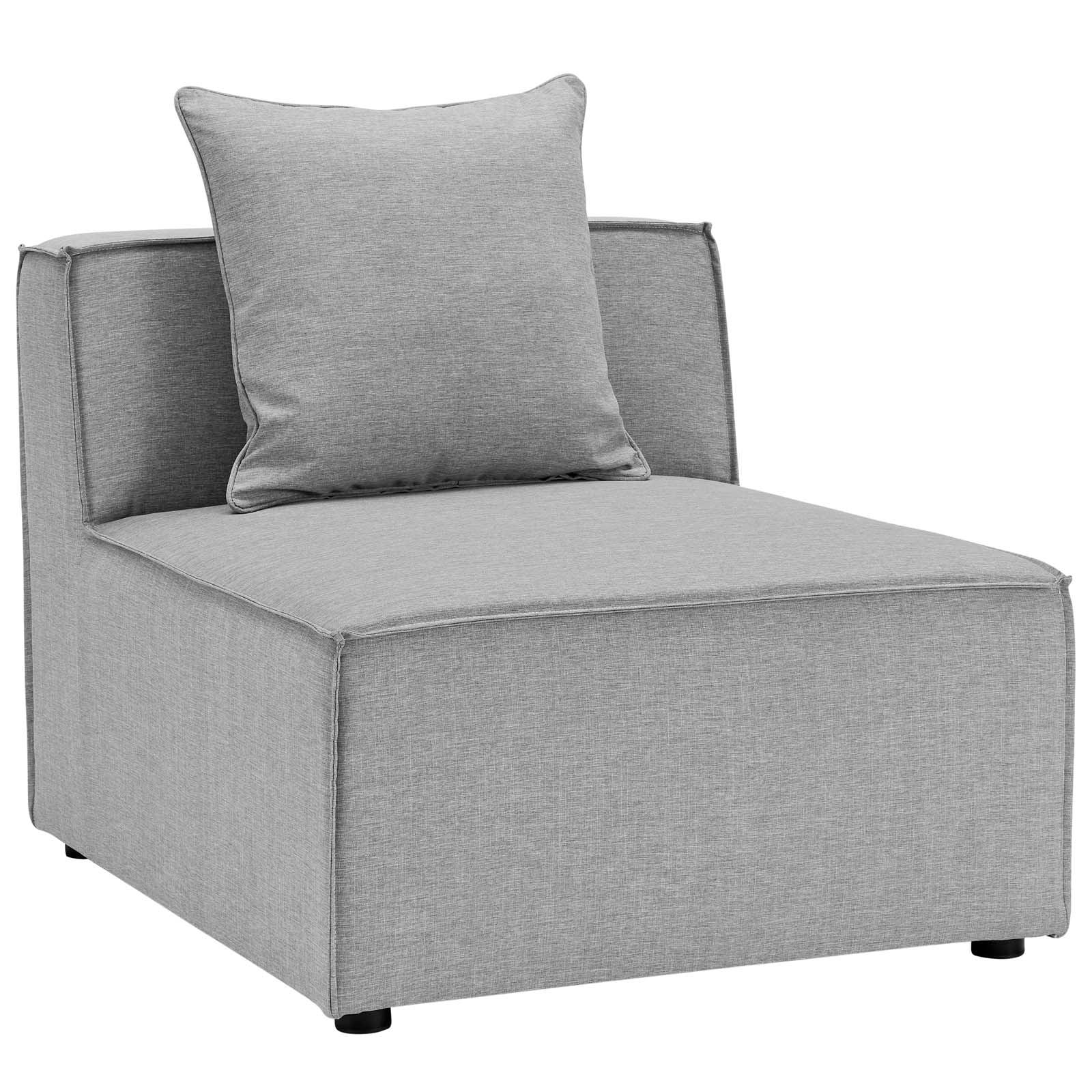 Saybrook Outdoor Patio Upholstered 4-Piece Sectional Sofa-Outdoor Sectional-Modway-Wall2Wall Furnishings