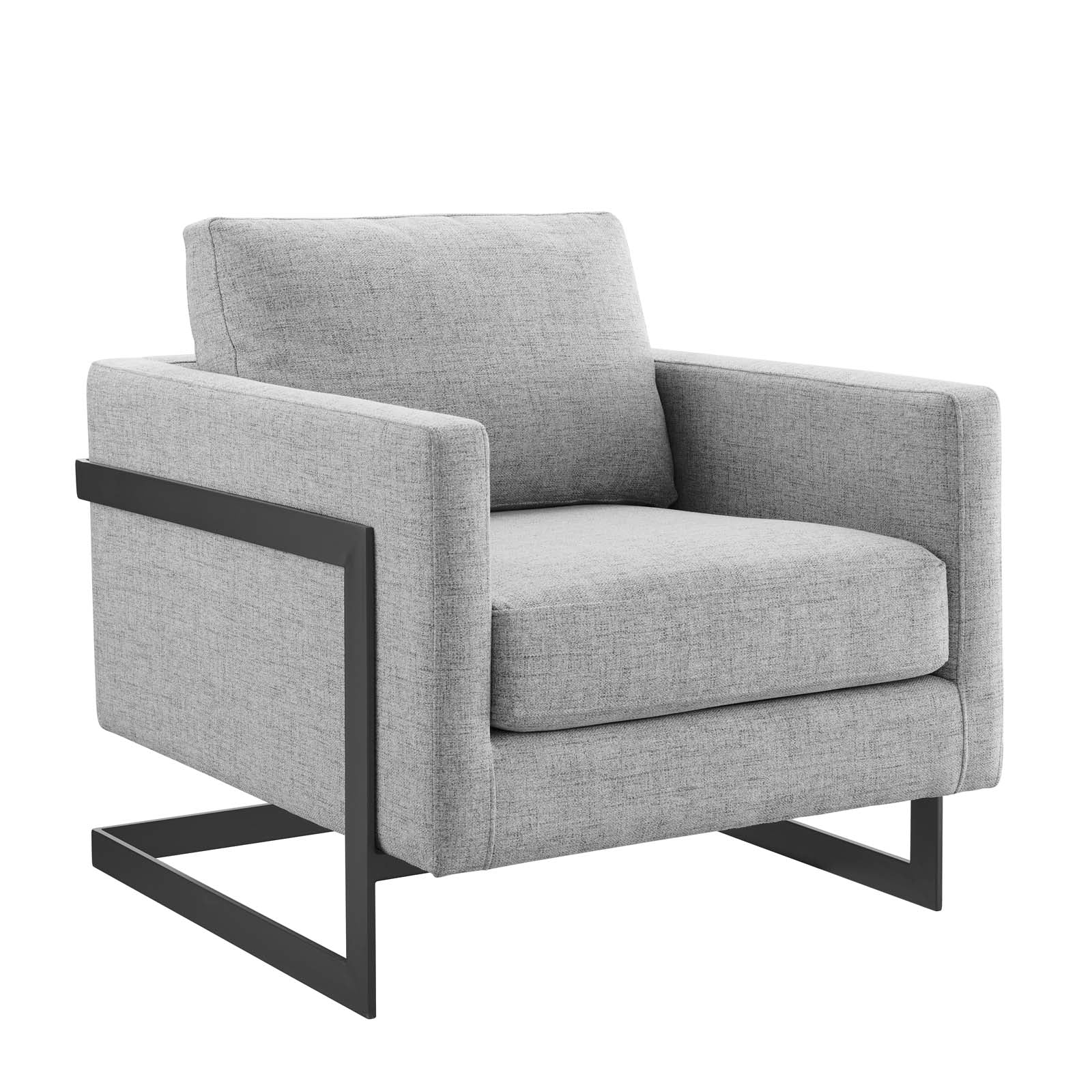 Posse Upholstered Fabric Accent Chair-Accent Chair-Modway-Wall2Wall Furnishings