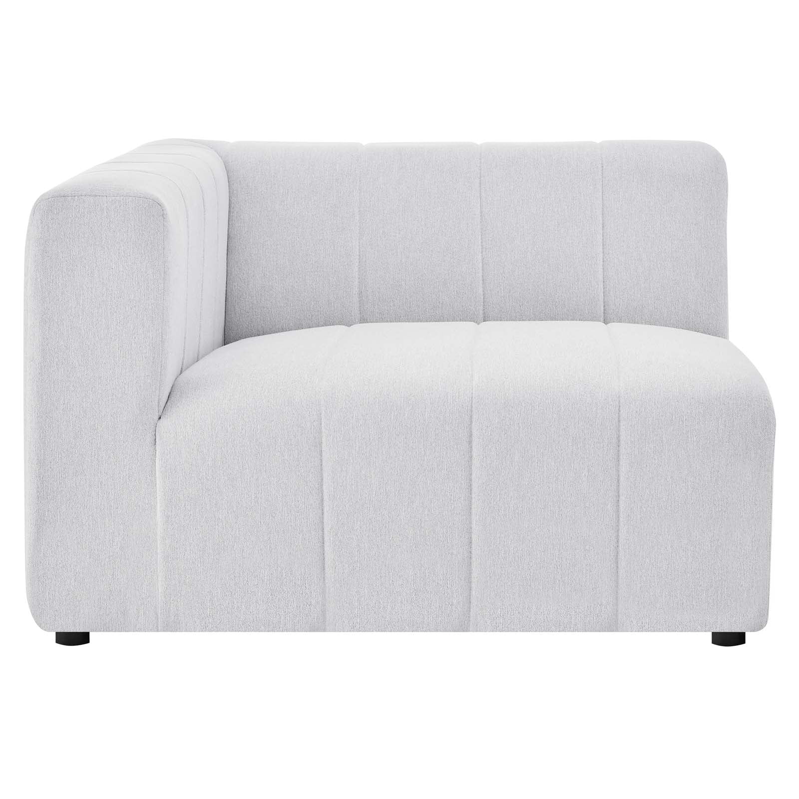 Bartlett Upholstered Fabric Left-Arm Chair-Arm Chair-Modway-Wall2Wall Furnishings