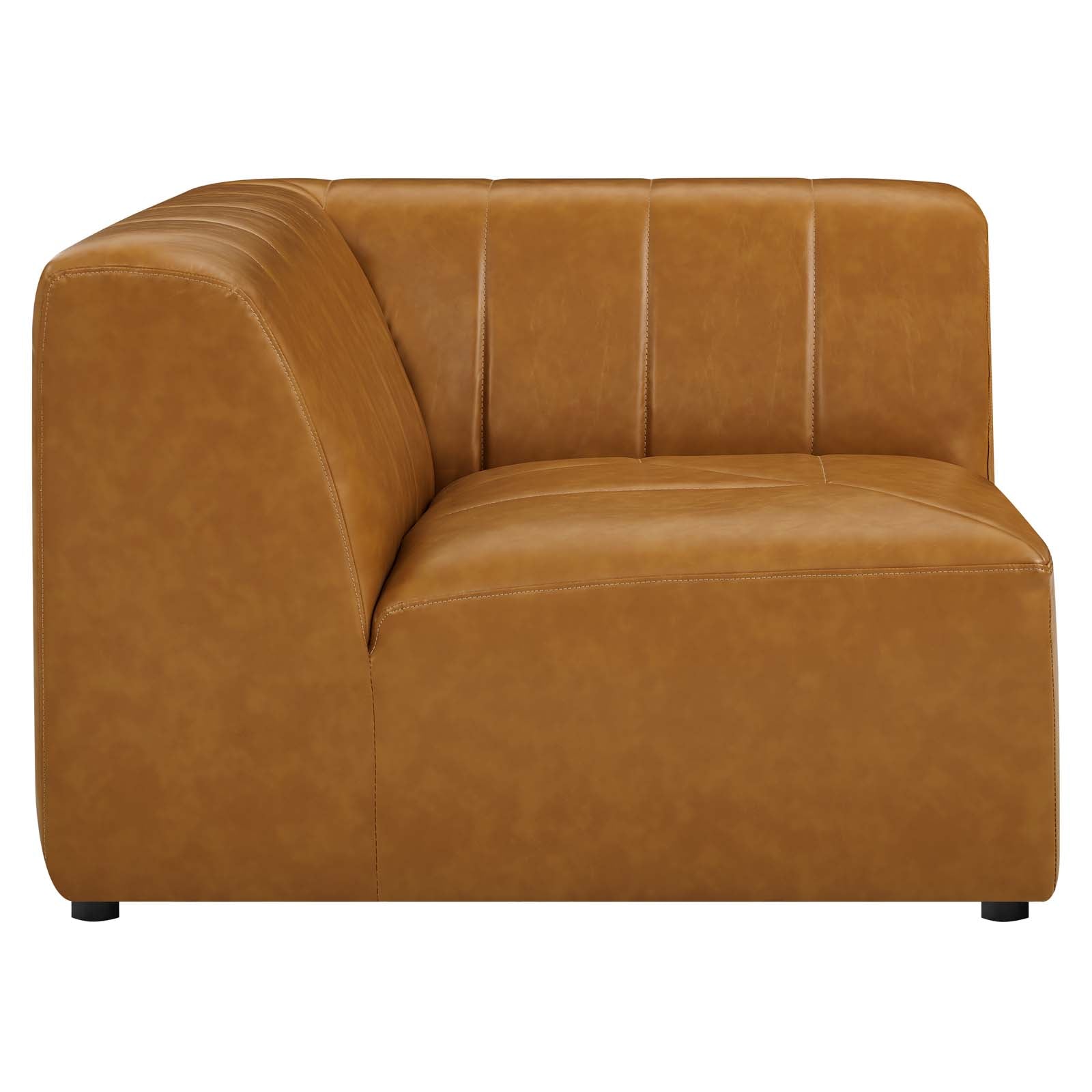 Bartlett Vegan Leather Corner Chair-Corner Chair-Modway-Wall2Wall Furnishings