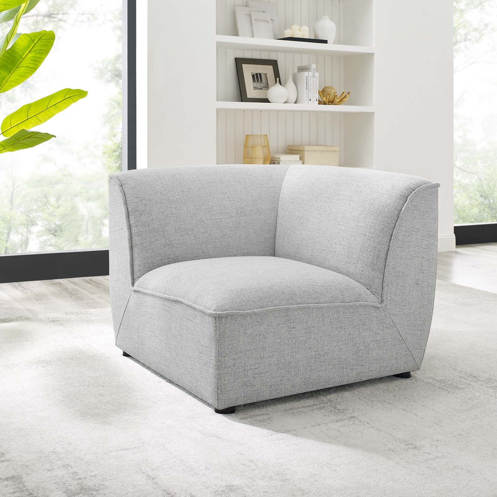 Comprise Corner Sectional Sofa Chair-Sofa-Modway-Wall2Wall Furnishings