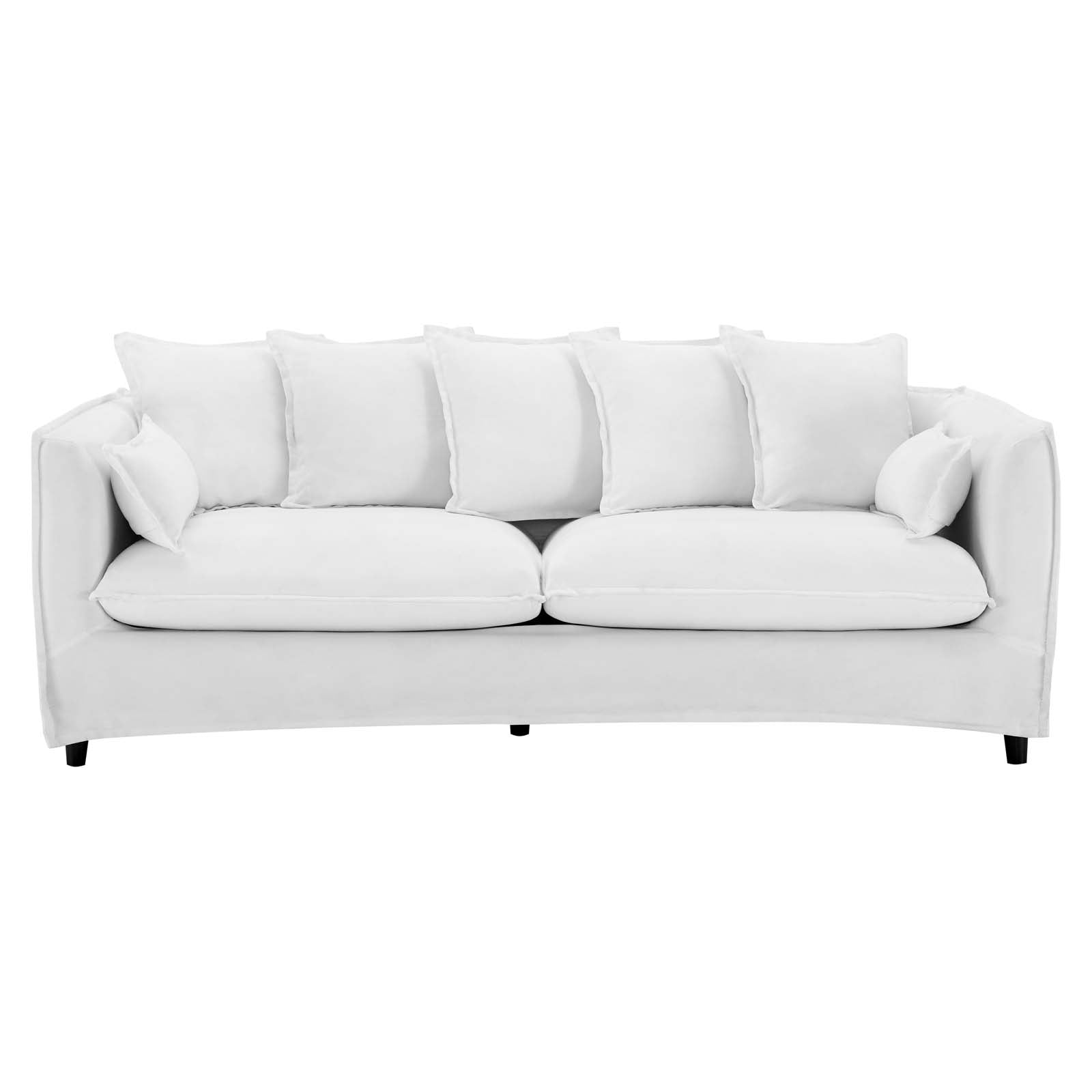 Avalon Slipcover Fabric Sofa-Sofa-Modway-Wall2Wall Furnishings