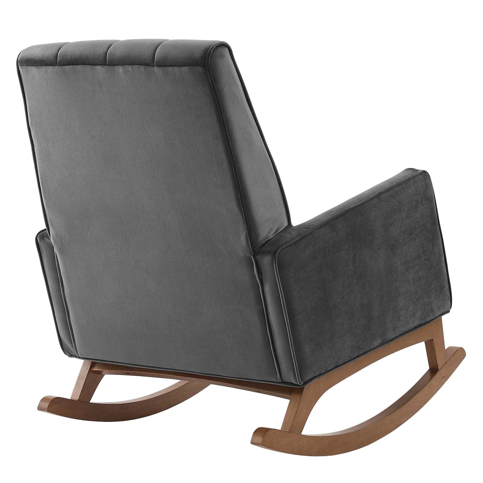 Sway Performance Velvet Rocking Chair-Rocking Chair-Modway-Wall2Wall Furnishings