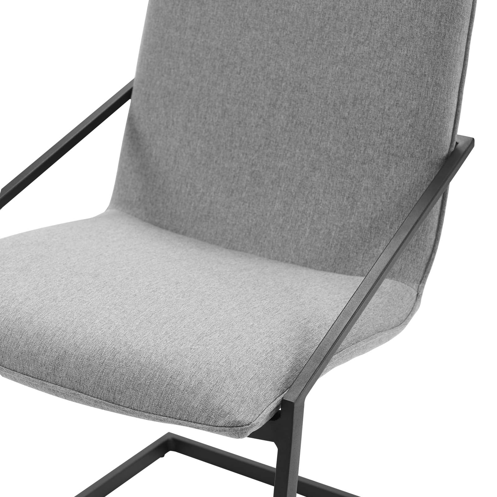 Pitch Dining Armchair Upholstered Fabric Set of 2-Dining Chair-Modway-Wall2Wall Furnishings