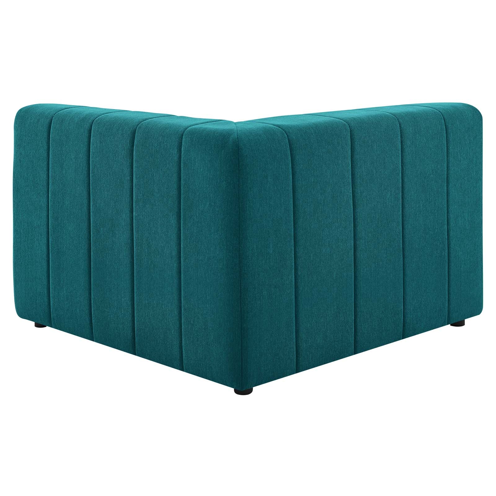 Bartlett Upholstered Fabric 3-Piece Sofa-Sofa-Modway-Wall2Wall Furnishings
