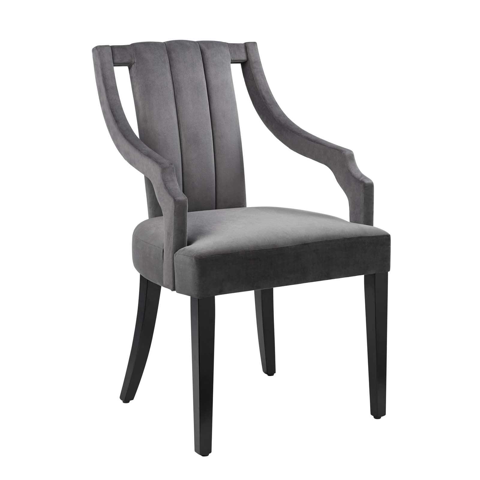 Virtue Performance Velvet Dining Chairs - Set of 2-Dining Chair-Modway-Wall2Wall Furnishings