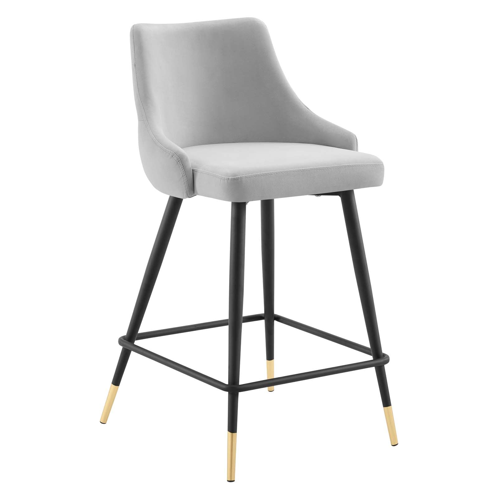 Adorn Performance Velvet Counter Stool Set of 2-Counter Stool-Modway-Wall2Wall Furnishings