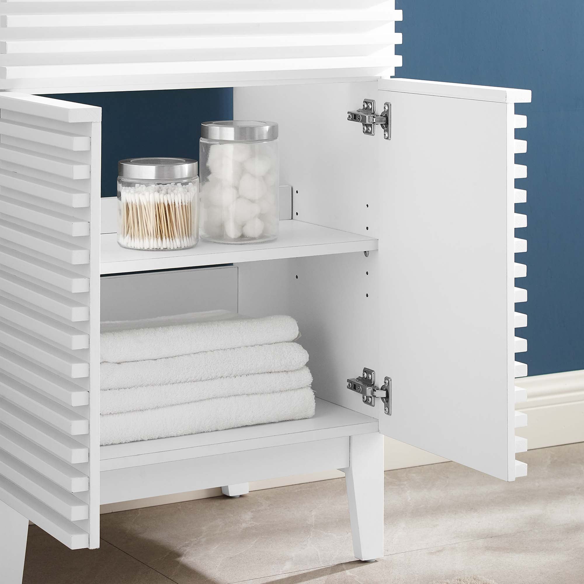 Render 24" Bathroom Vanity Cabinet (Sink Basin Not Included)