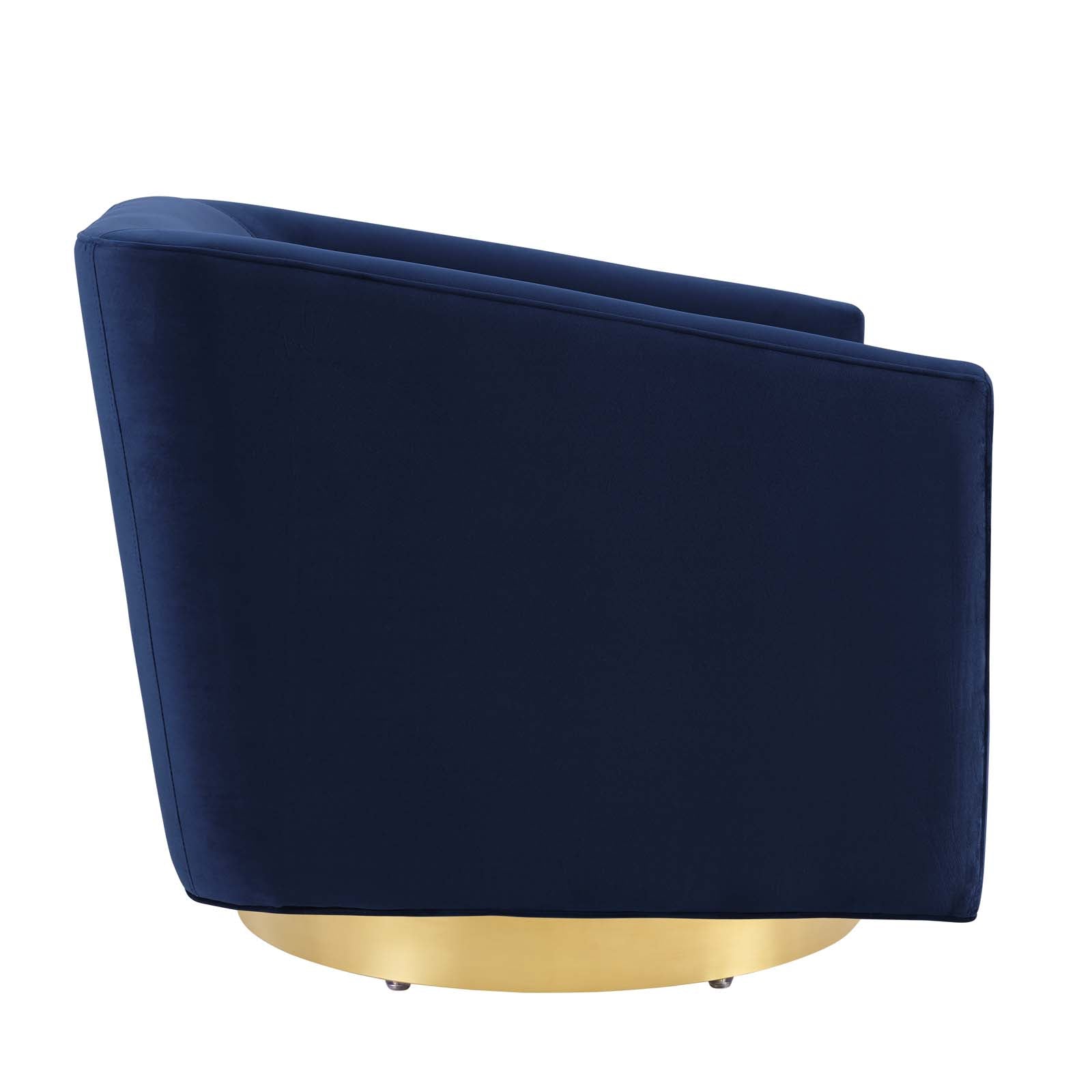 Twist Accent Lounge Performance Velvet Swivel Chair-Chair-Modway-Wall2Wall Furnishings