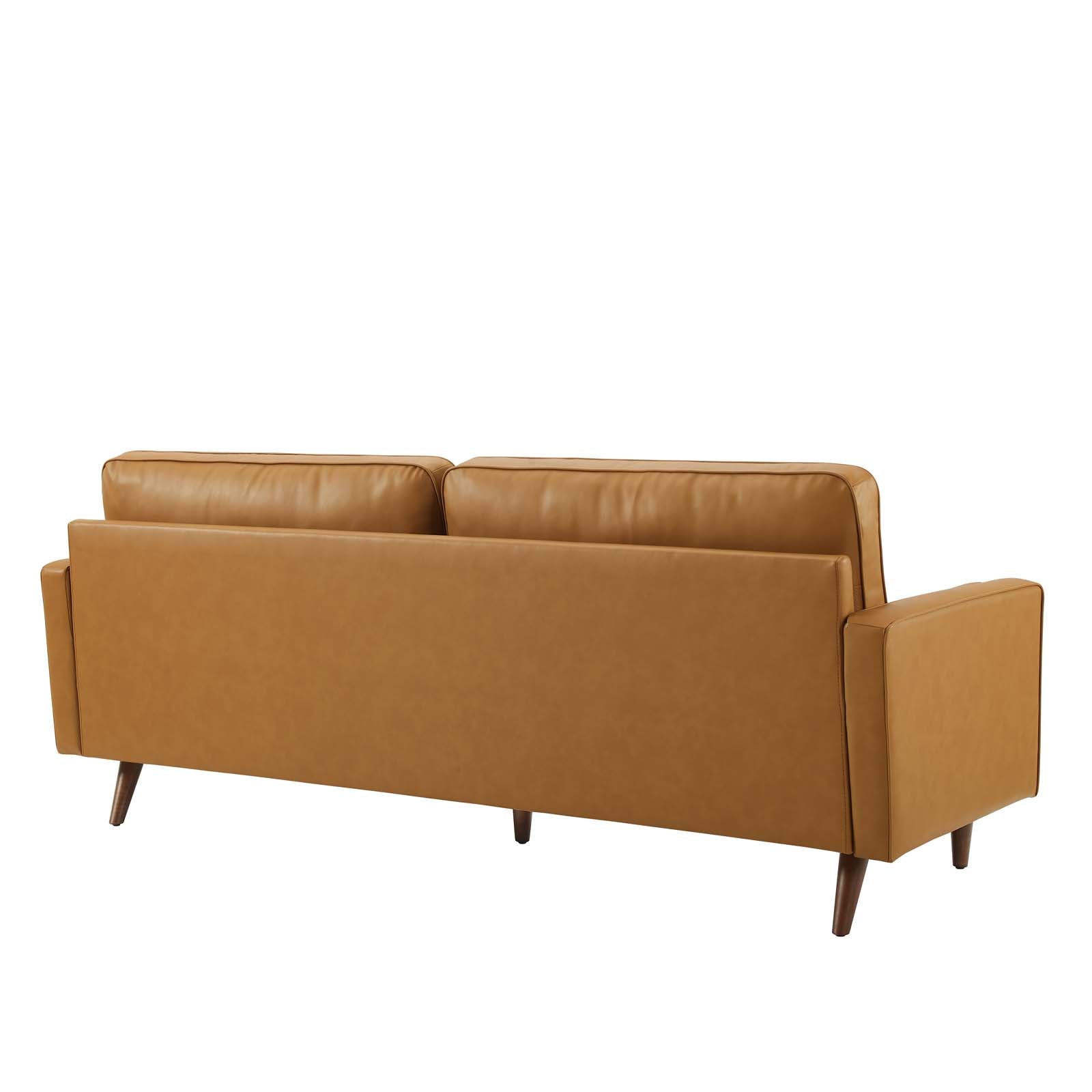 Valour 81" Leather Sofa-Sofa-Modway-Wall2Wall Furnishings