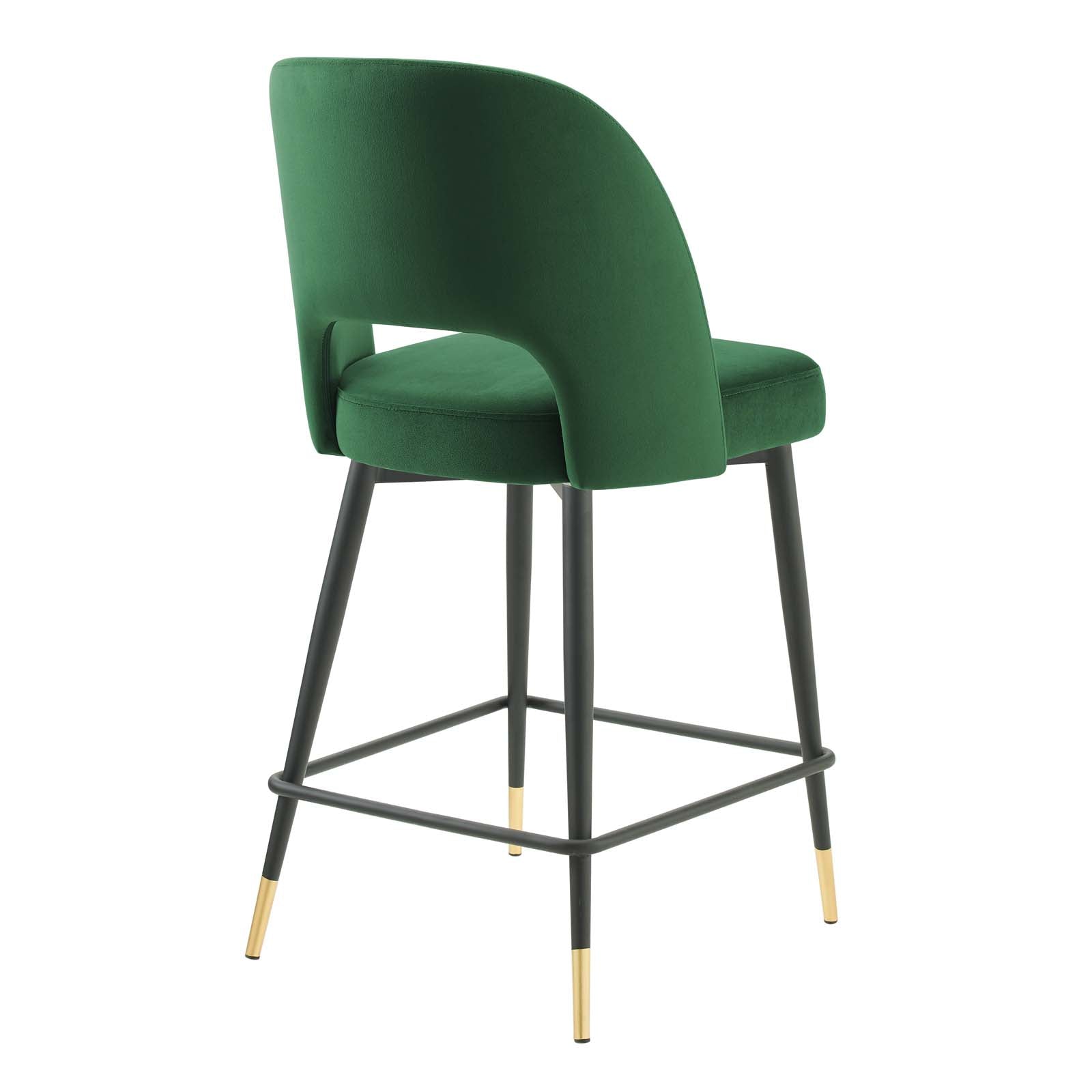 Rouse Performance Velvet Counter Stool-Counter Stool-Modway-Wall2Wall Furnishings