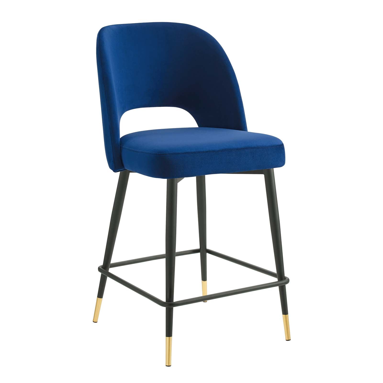 Rouse Performance Velvet Counter Stool-Counter Stool-Modway-Wall2Wall Furnishings