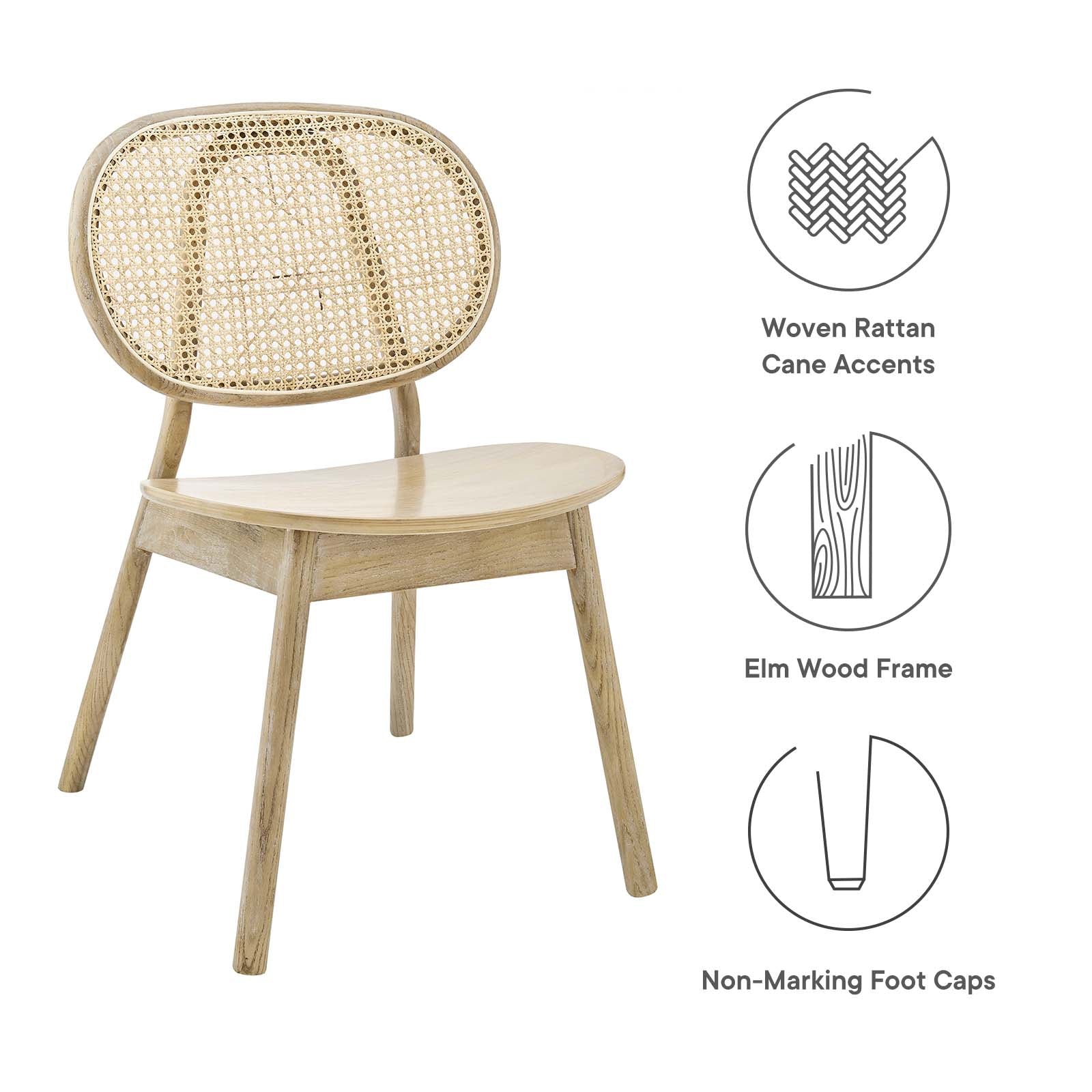 Malina Wood Dining Side Chair-Dining Chair-Modway-Wall2Wall Furnishings