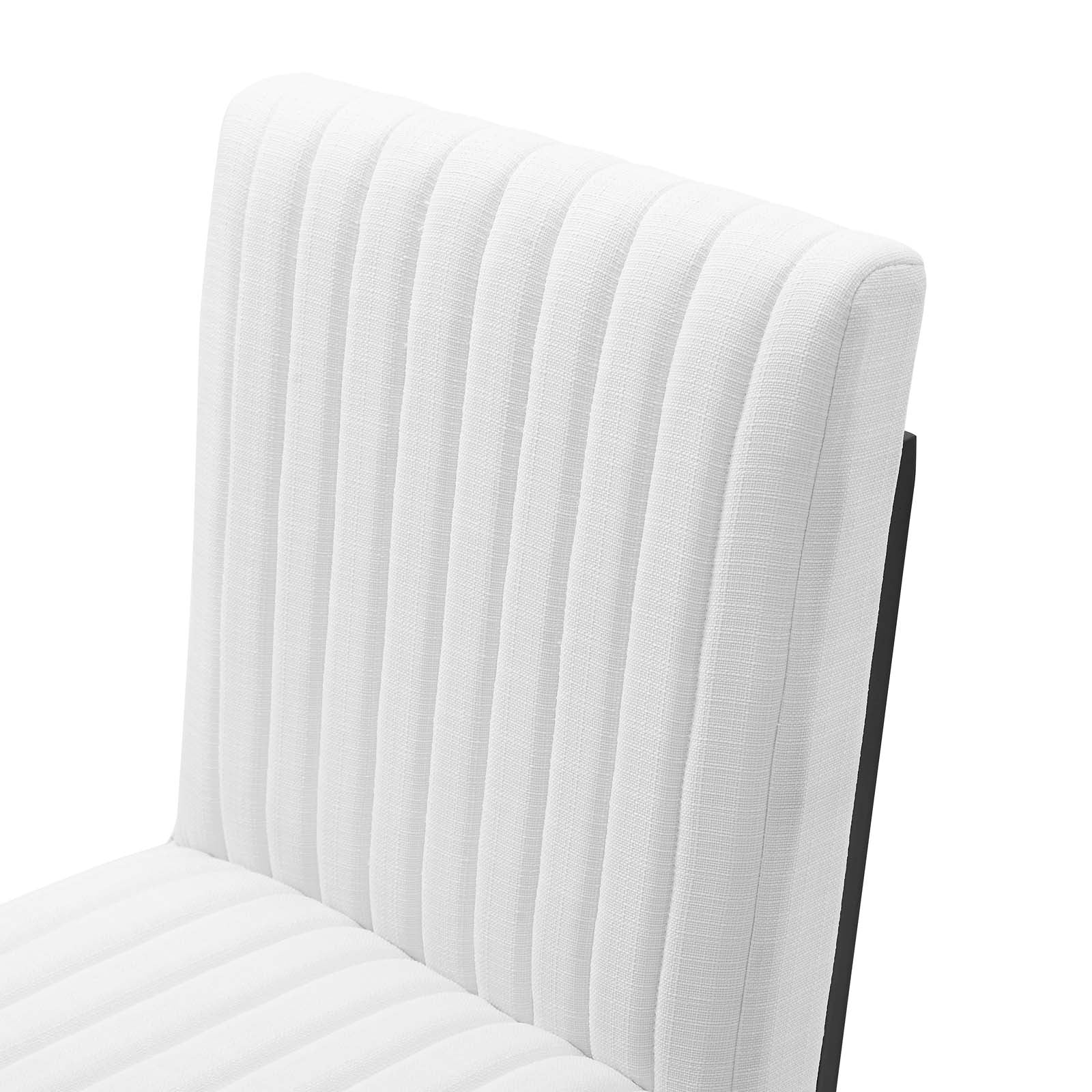 Indulge Channel Tufted Fabric Dining Chair-Dining Chair-Modway-Wall2Wall Furnishings