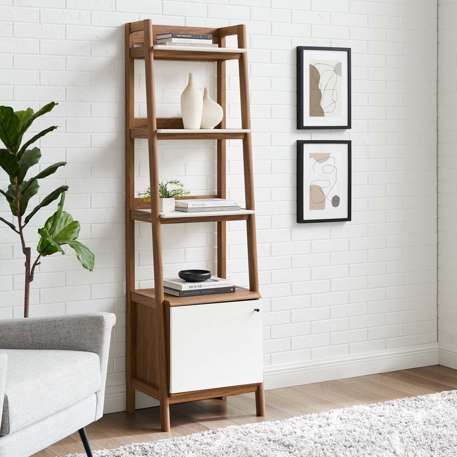 Bixby 21" Bookshelf-Decor-Modway-Wall2Wall Furnishings