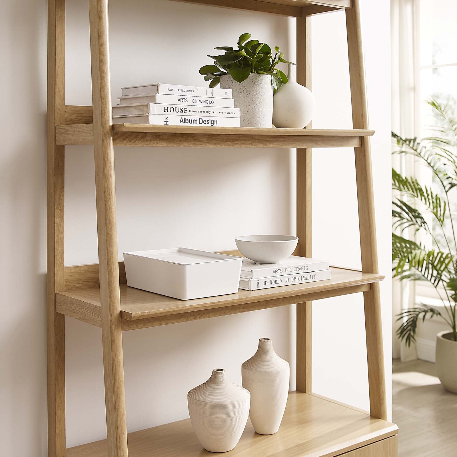Bixby 33" Bookshelf-Bookcase-Modway-Wall2Wall Furnishings
