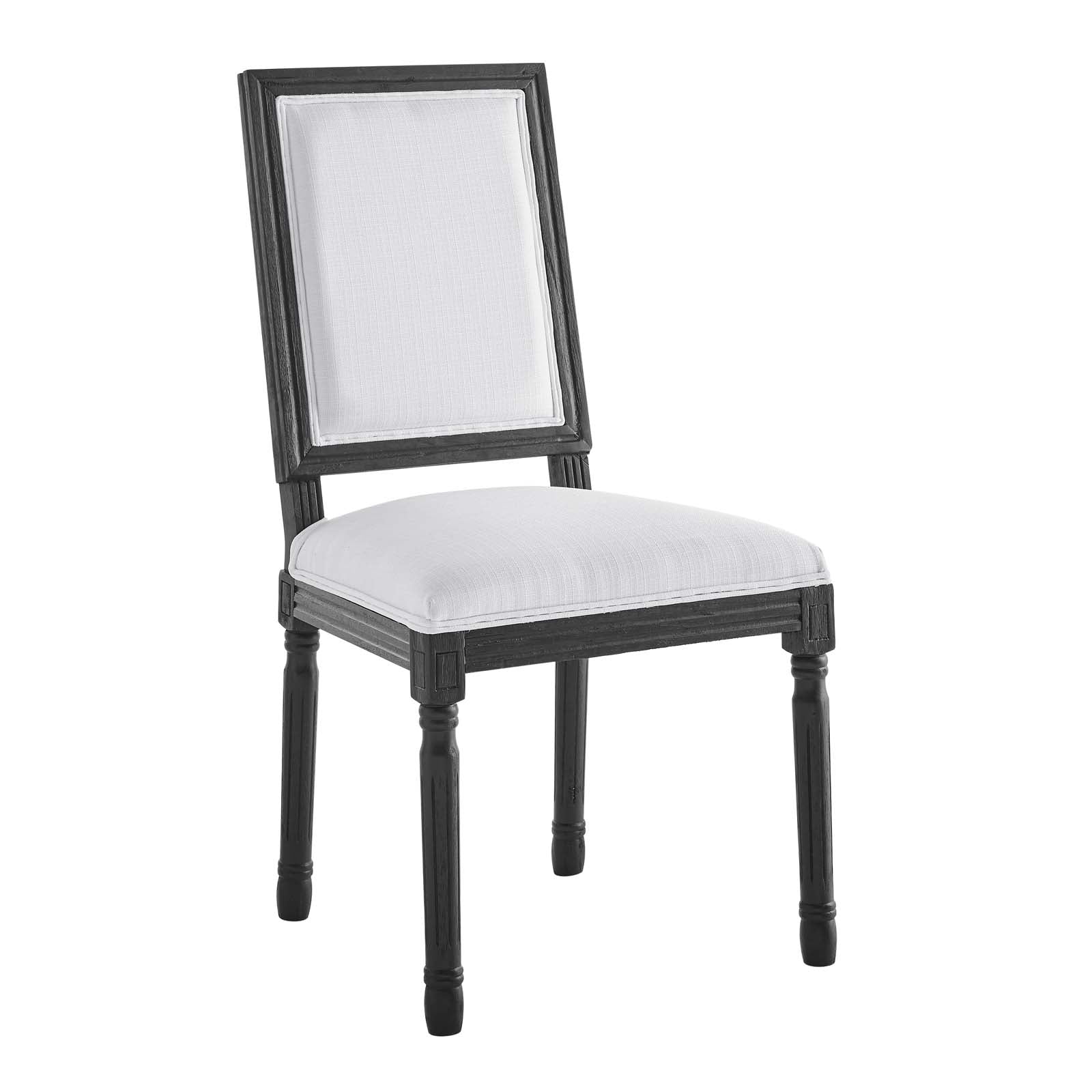 Court French Vintage Upholstered Fabric Dining Side Chair-Dining Chair-Modway-Wall2Wall Furnishings