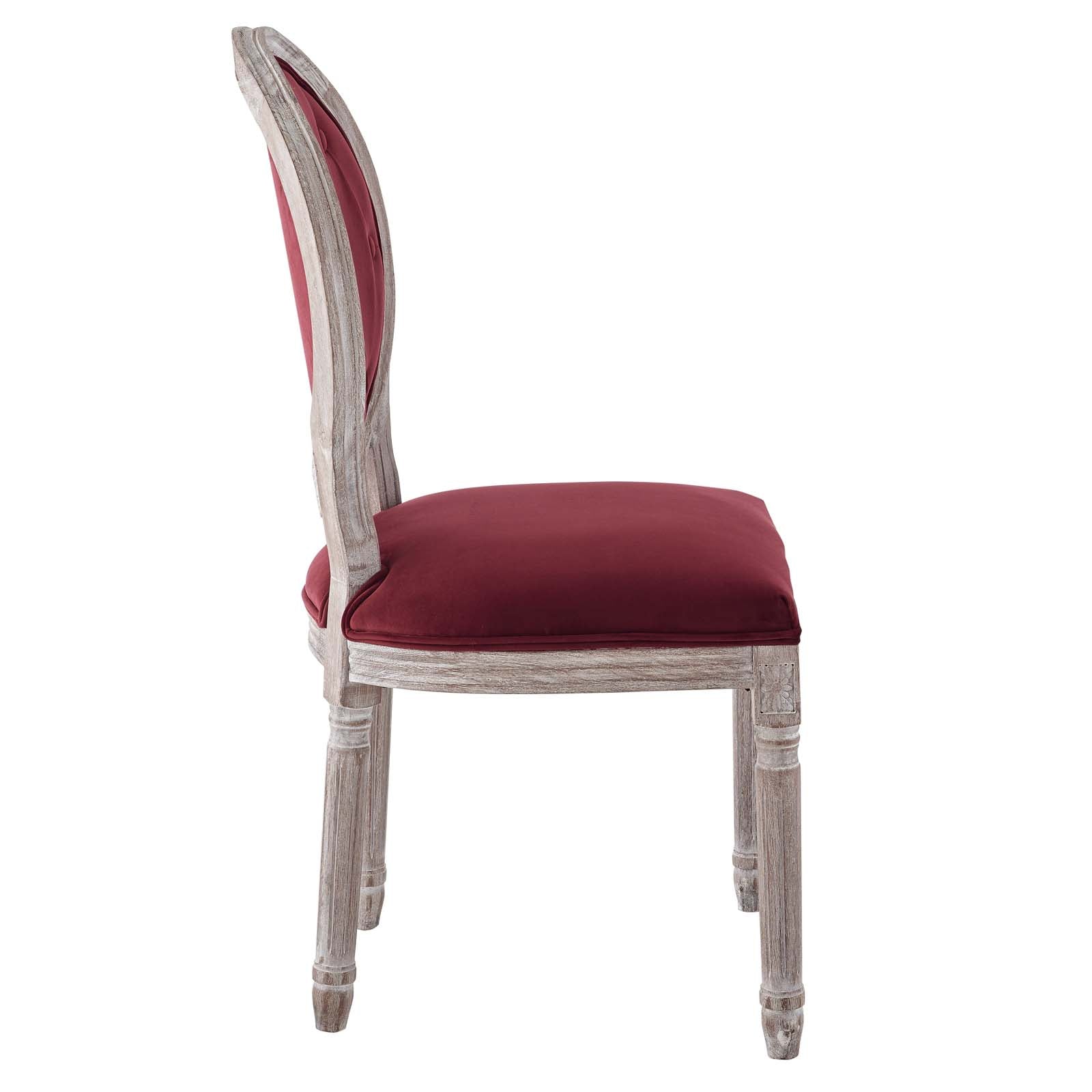 Arise Vintage French Performance Velvet Dining Side Chair-Dining Chair-Modway-Wall2Wall Furnishings