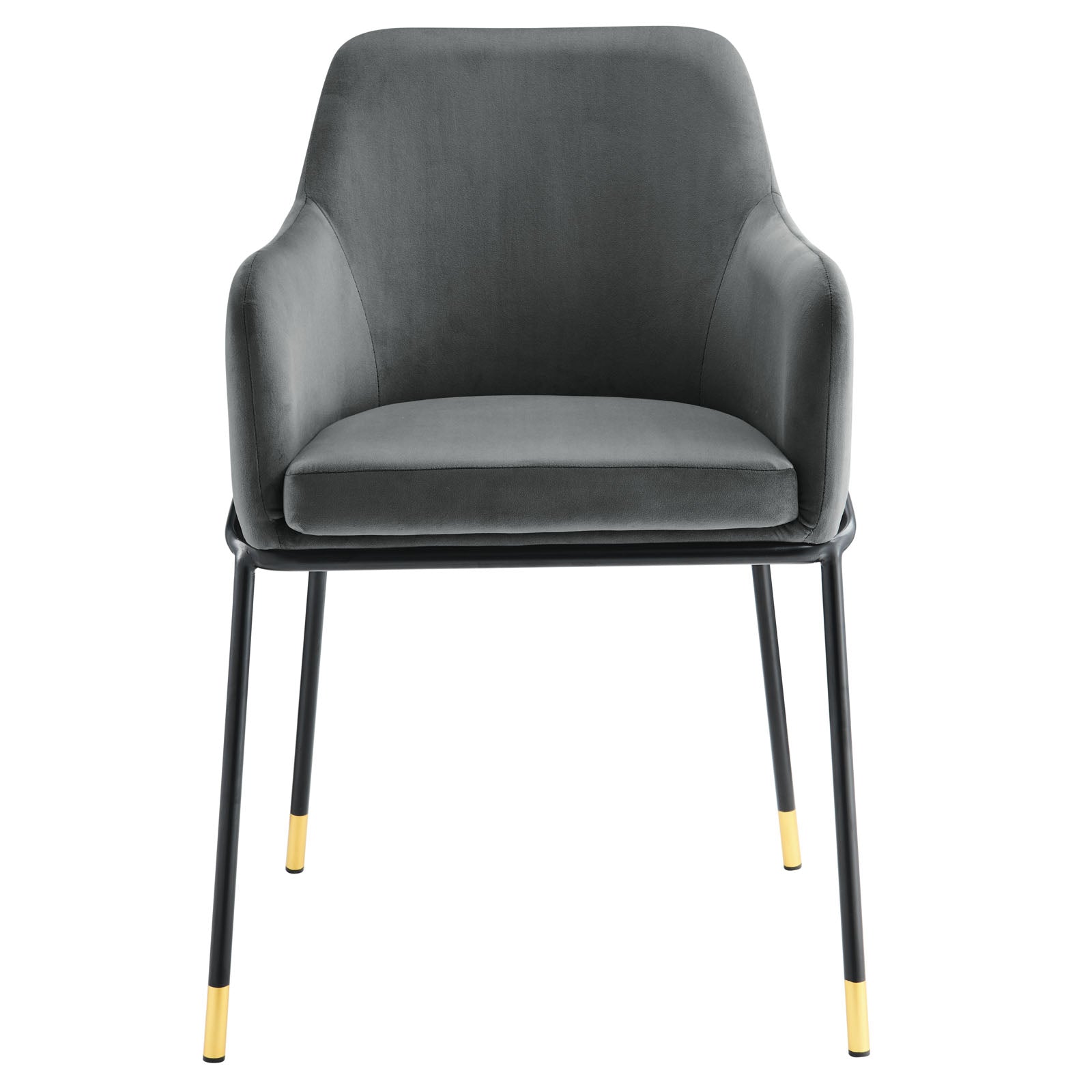 Jovi Performance Velvet Dining Armchair-Dining Chair-Modway-Wall2Wall Furnishings