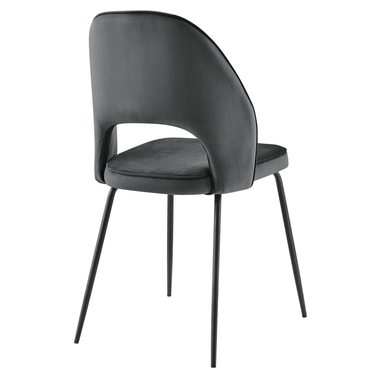 Nico Performance Velvet Dining Chair Set of 2-Dining Chair-Modway-Wall2Wall Furnishings
