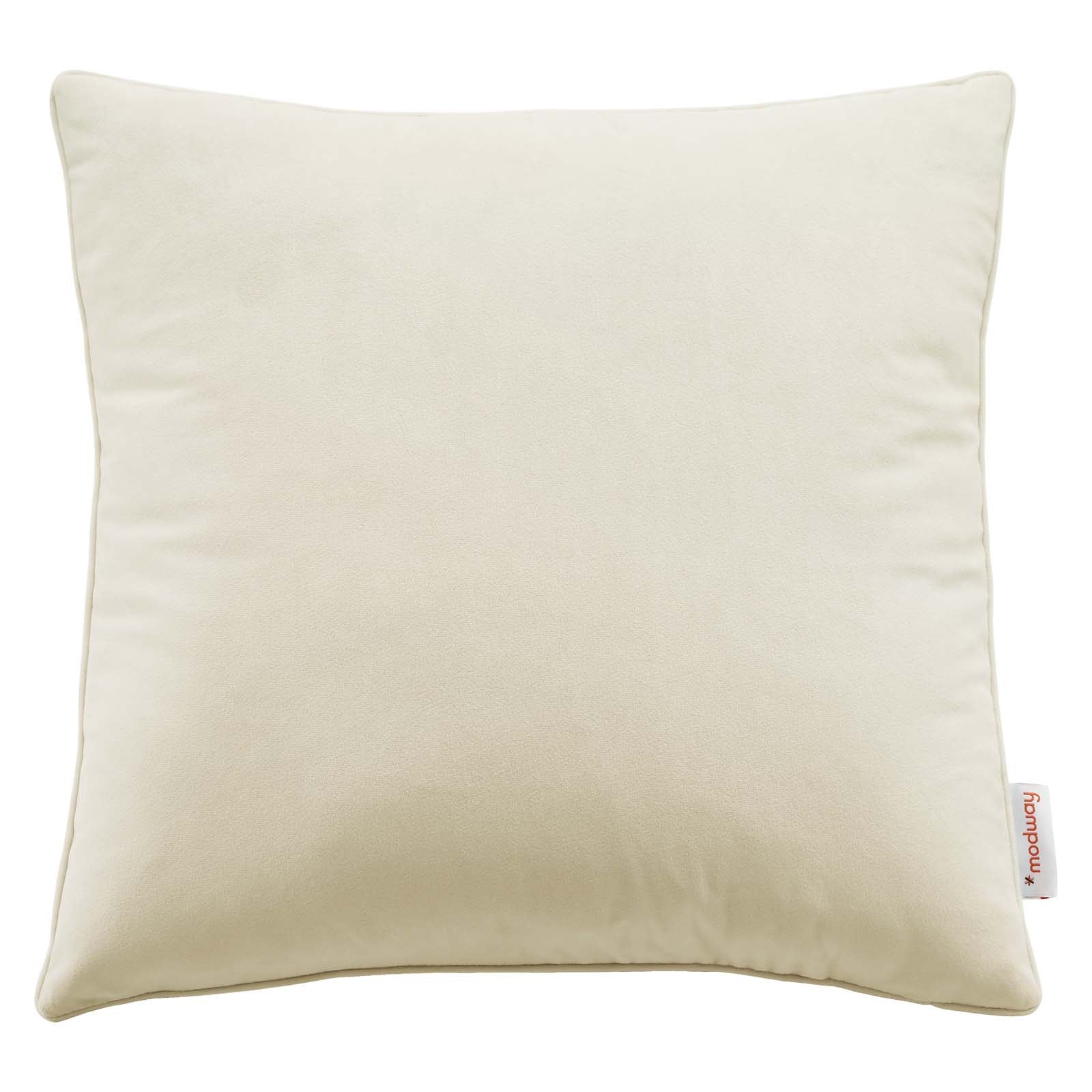 Enhance 18" Performance Velvet Throw Pillow-Pillow-Modway-Wall2Wall Furnishings