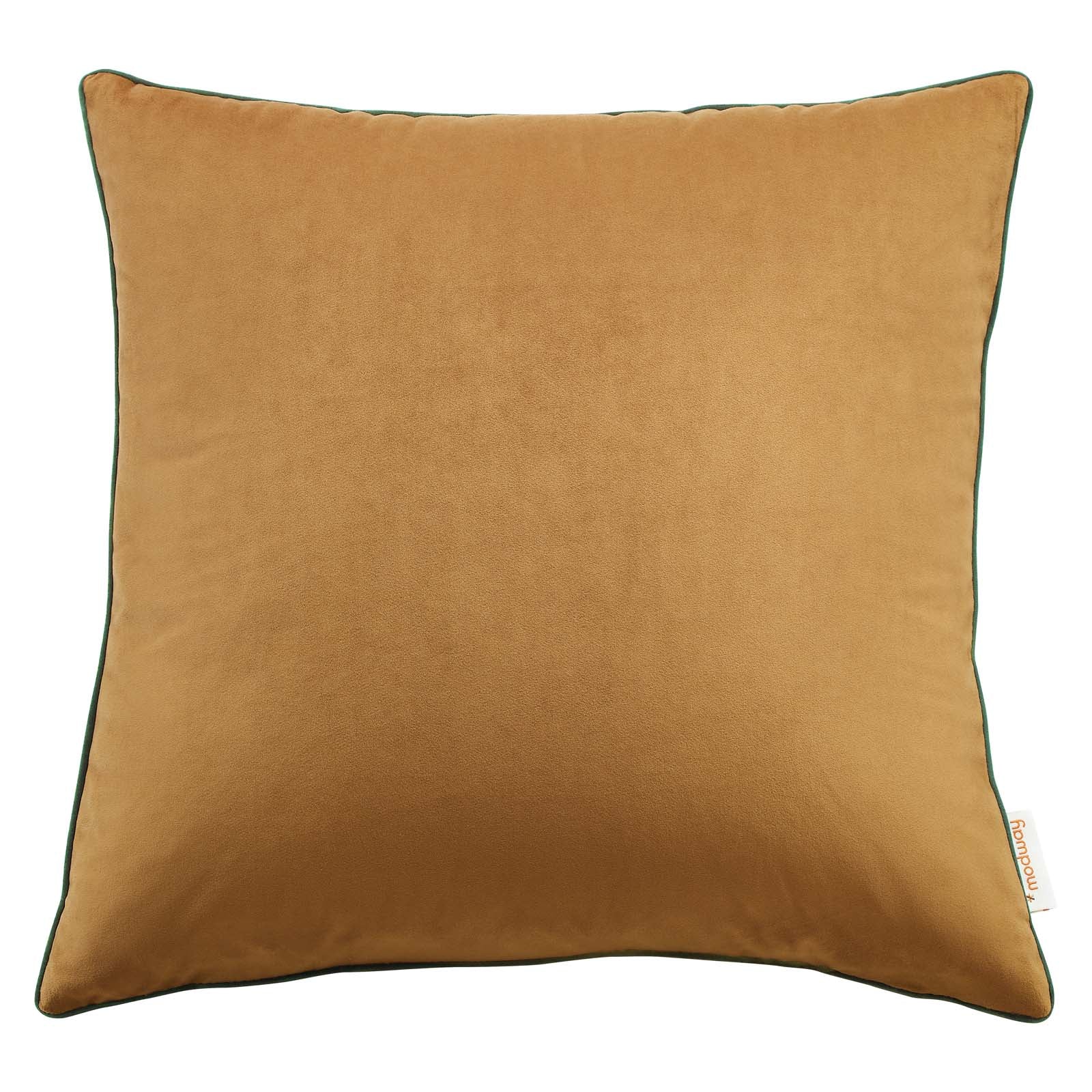 Accentuate 20" Performance Velvet Throw Pillow-Pillow-Modway-Wall2Wall Furnishings