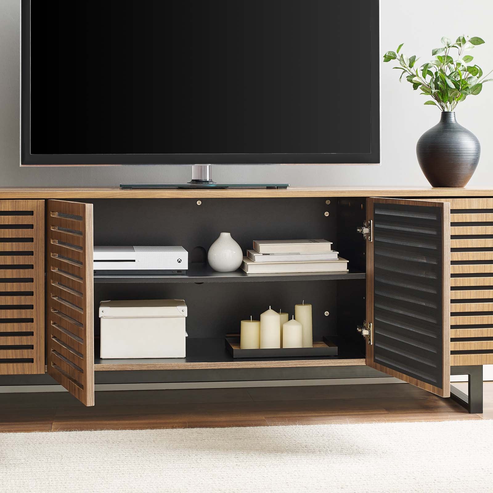 Parker 73" TV Stand-TV Stand-Modway-Wall2Wall Furnishings