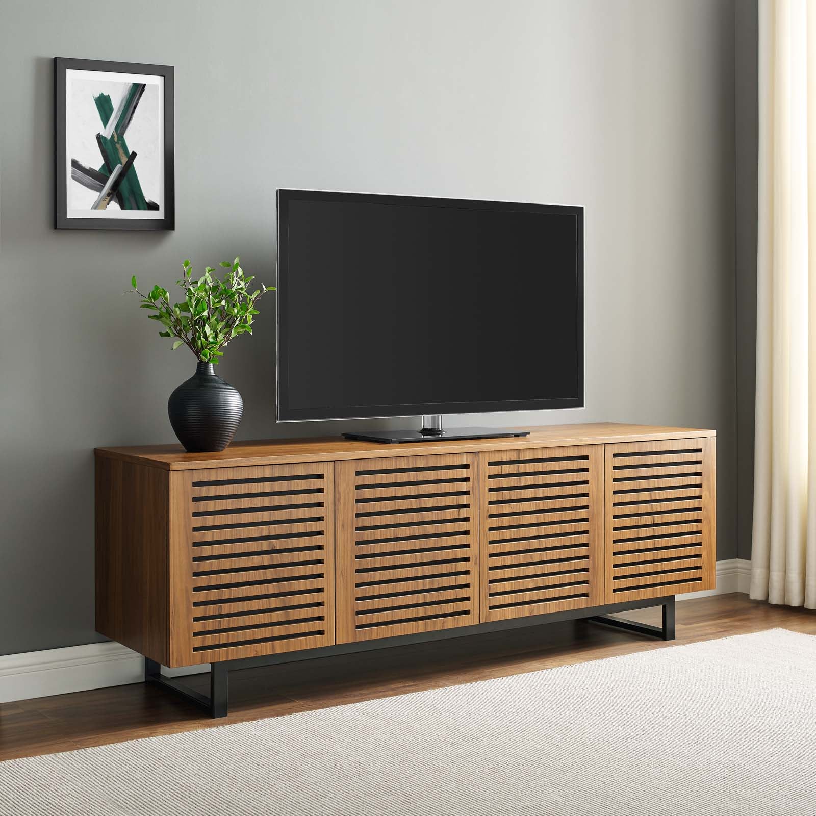 Parker 73" TV Stand-TV Stand-Modway-Wall2Wall Furnishings