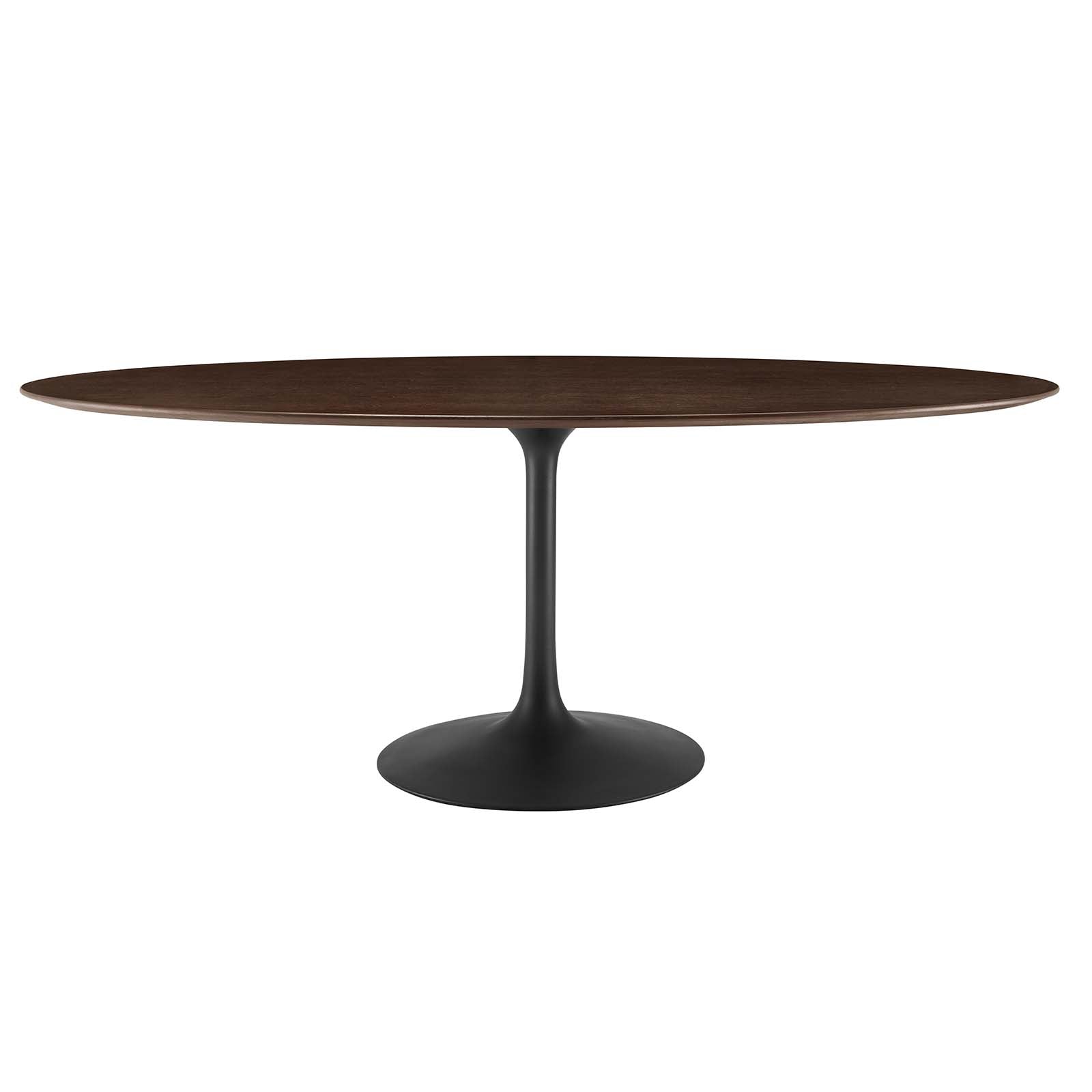 Lippa 78" Wood Oval Dining Table-Dining Table-Modway-Wall2Wall Furnishings