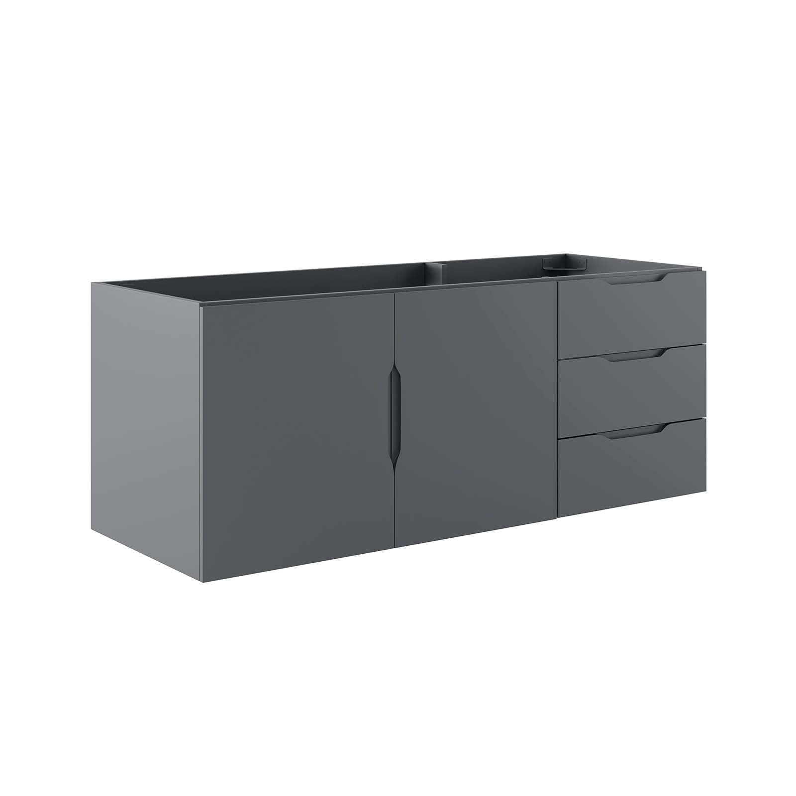 Vitality 48" Double or Single Sink Compatible (Not Included) Bathroom Vanity Cabinet-Bathroom Vanity-Modway-Wall2Wall Furnishings
