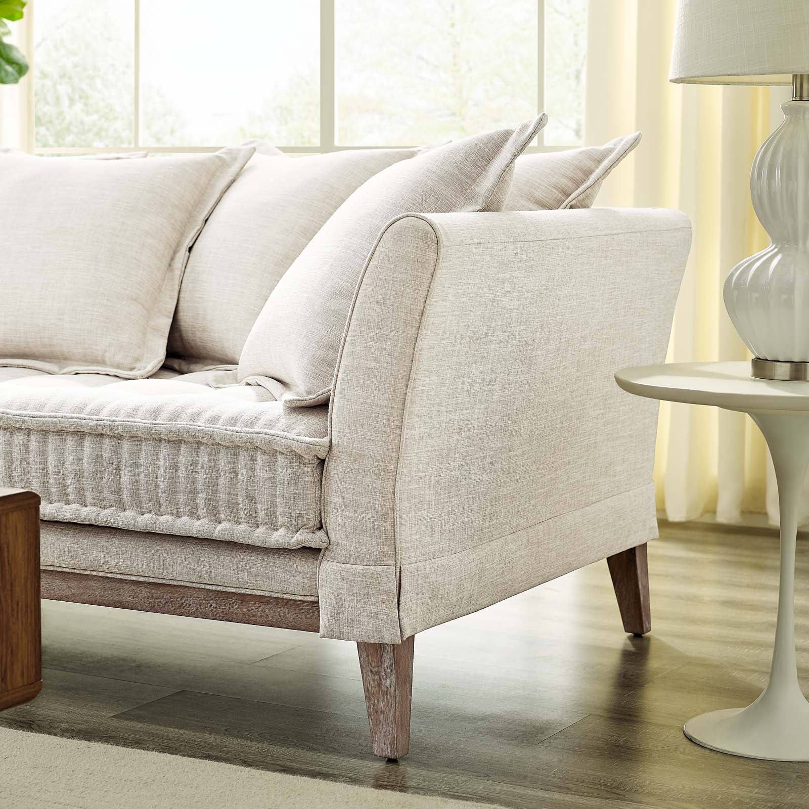 Rowan Fabric Sofa-Sofa-Modway-Wall2Wall Furnishings