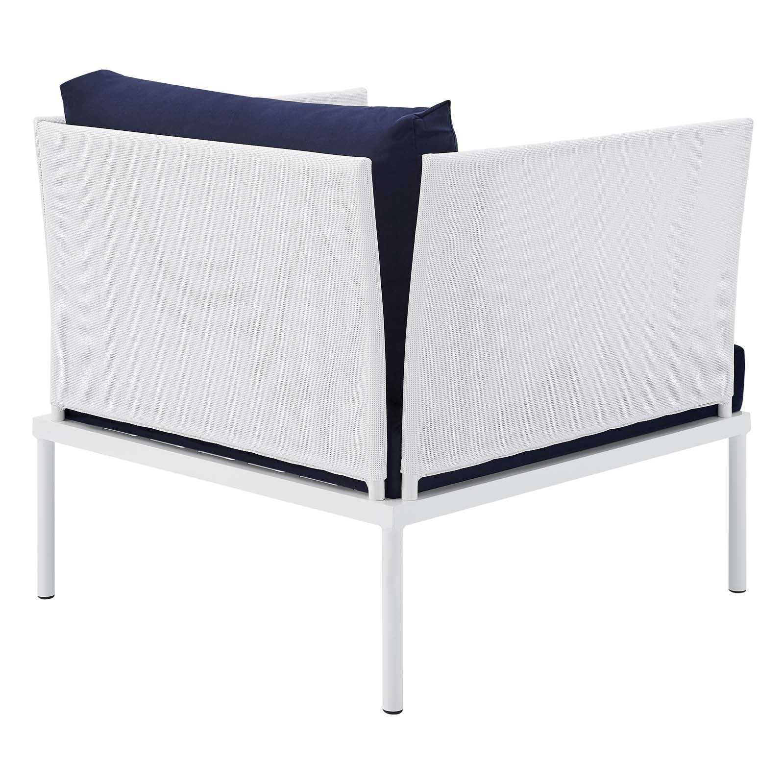 Harmony Sunbrella® Outdoor Patio Aluminum Armchair-Outdoor Chair-Modway-Wall2Wall Furnishings