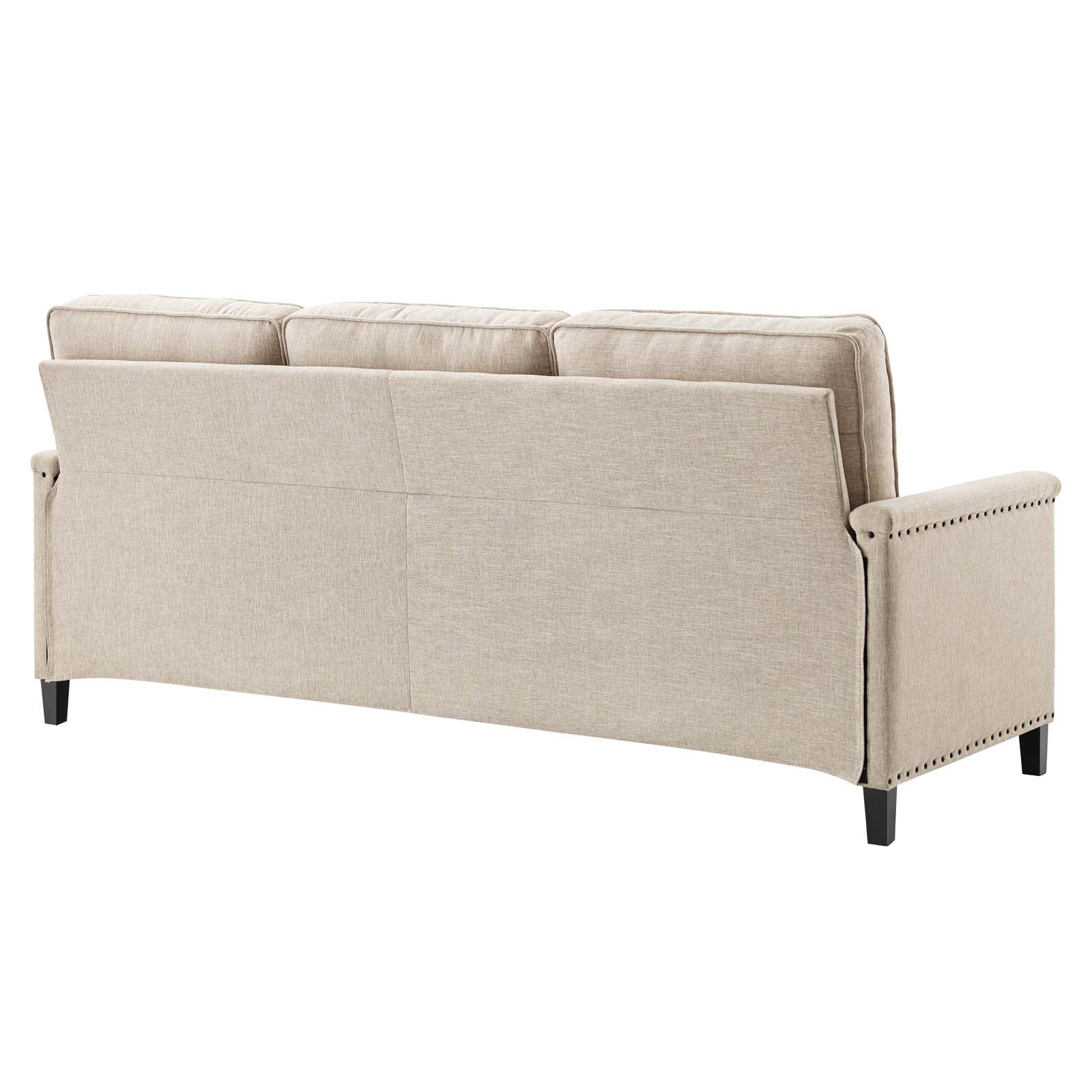 Ashton Upholstered Fabric Sofa-Sofa-Modway-Wall2Wall Furnishings