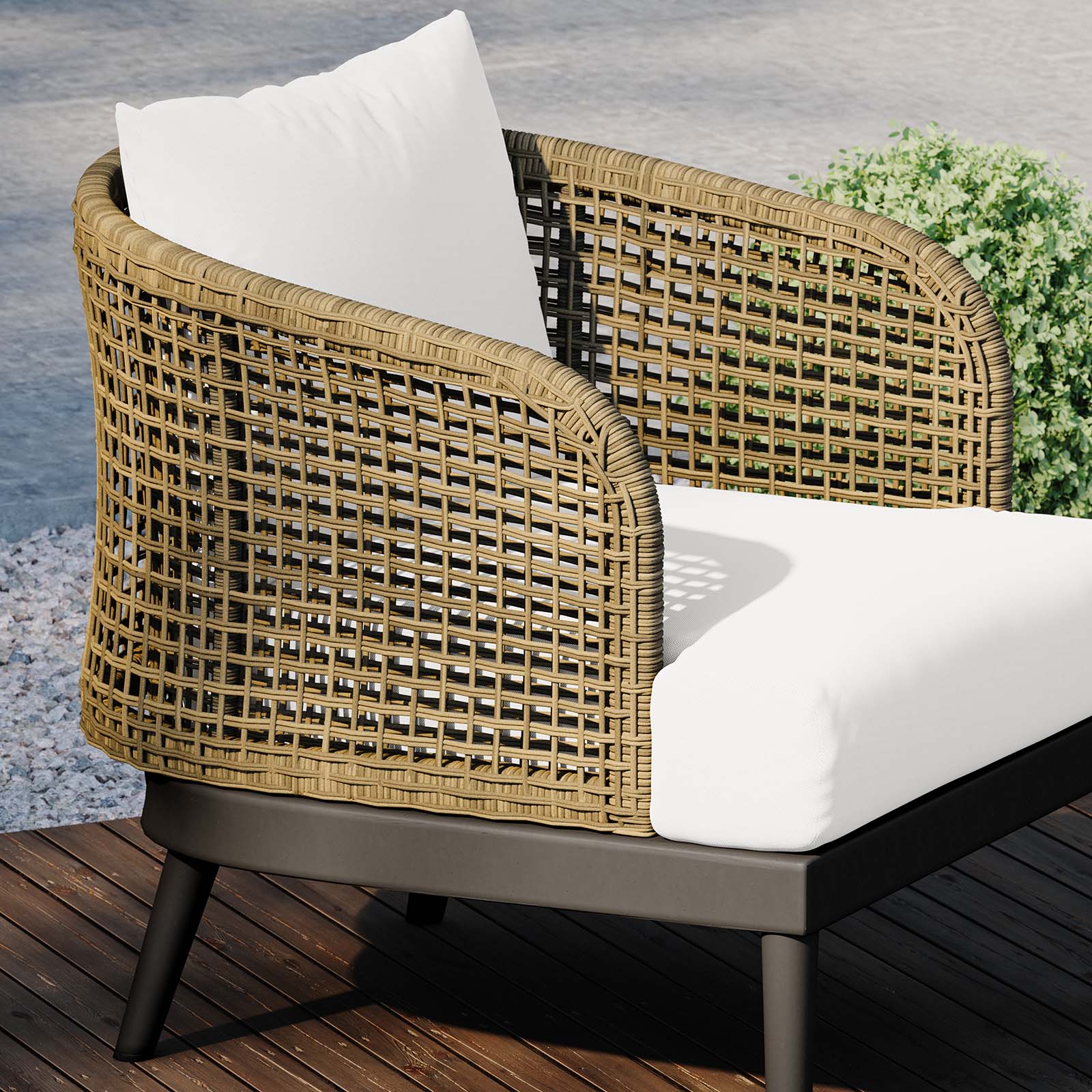 Meadow Outdoor Patio Armchair-Outdoor Chair-Modway-Wall2Wall Furnishings