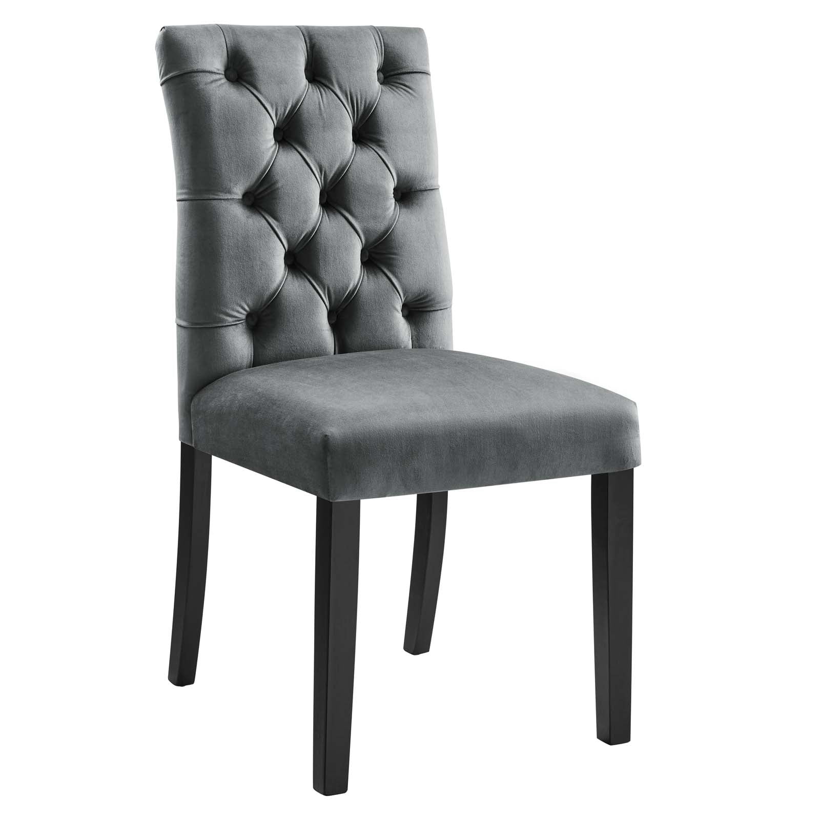 Duchess Performance Velvet Dining Chairs - Set of 2-Dining Chair-Modway-Wall2Wall Furnishings