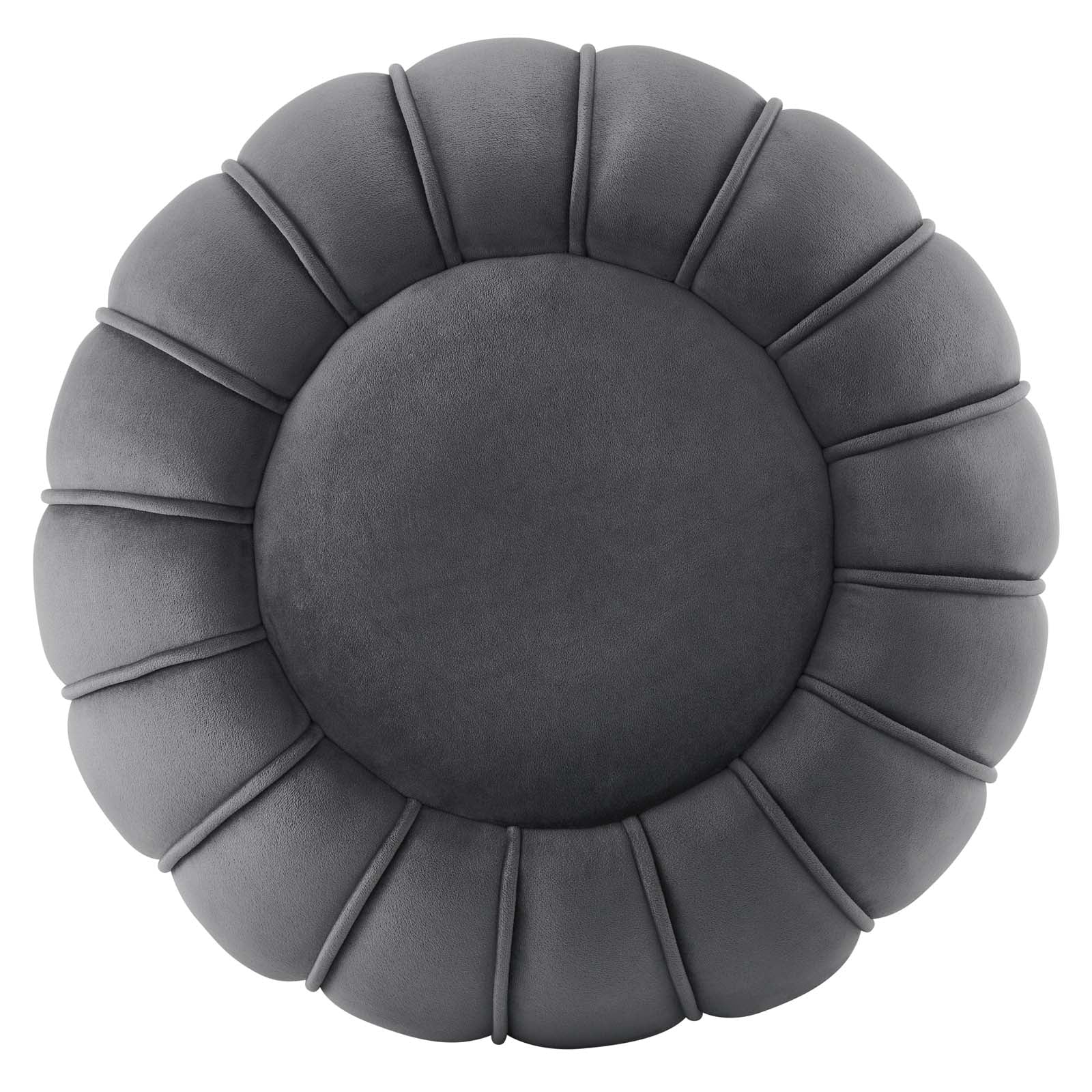 Celebrate Channel Tufted Performance Velvet Ottoman-Ottoman-Modway-Wall2Wall Furnishings