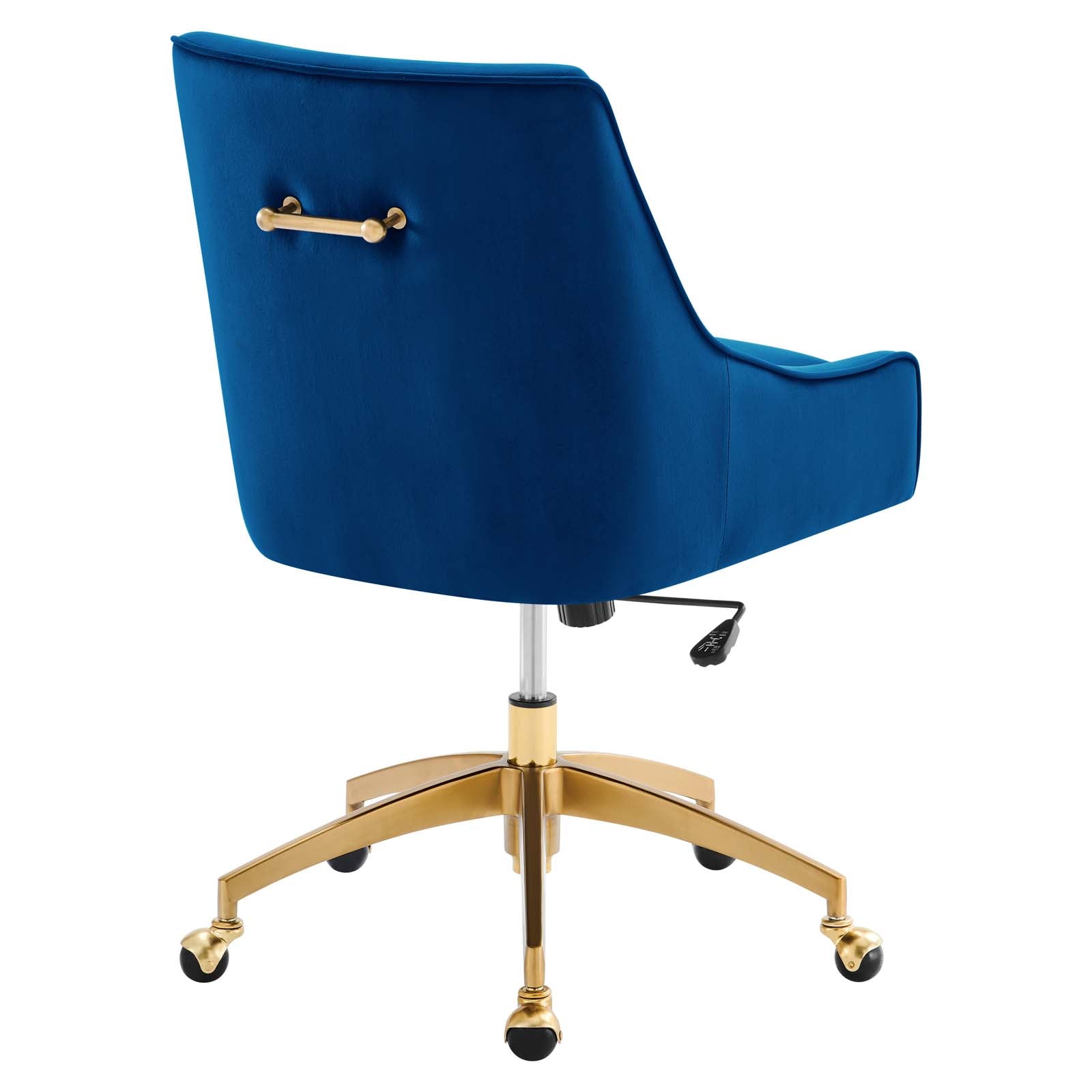Discern Performance Velvet Office Chair-Desk Chair-Modway-Wall2Wall Furnishings