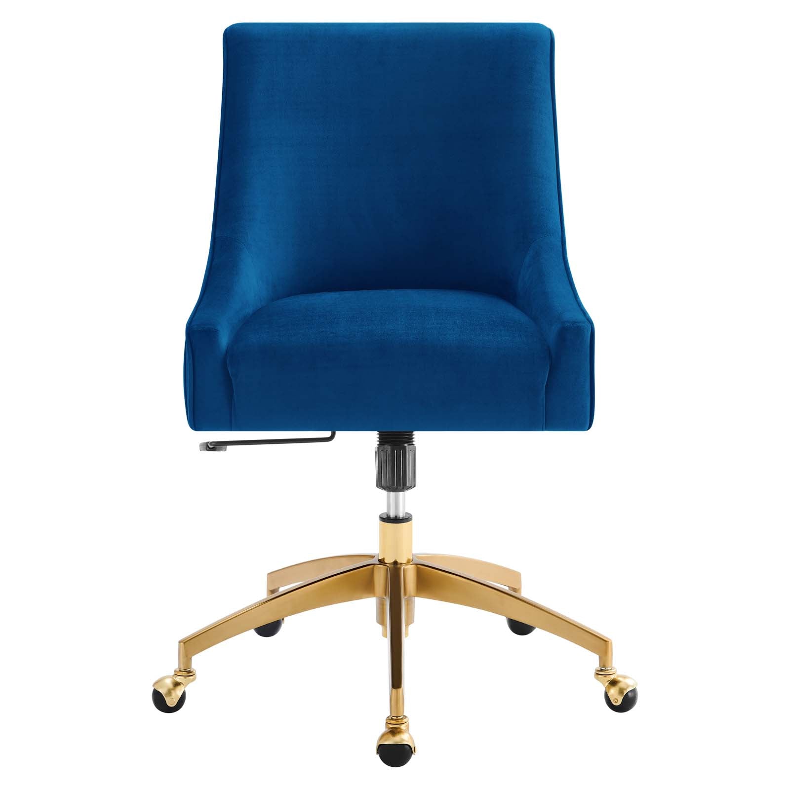 Discern Performance Velvet Office Chair-Desk Chair-Modway-Wall2Wall Furnishings