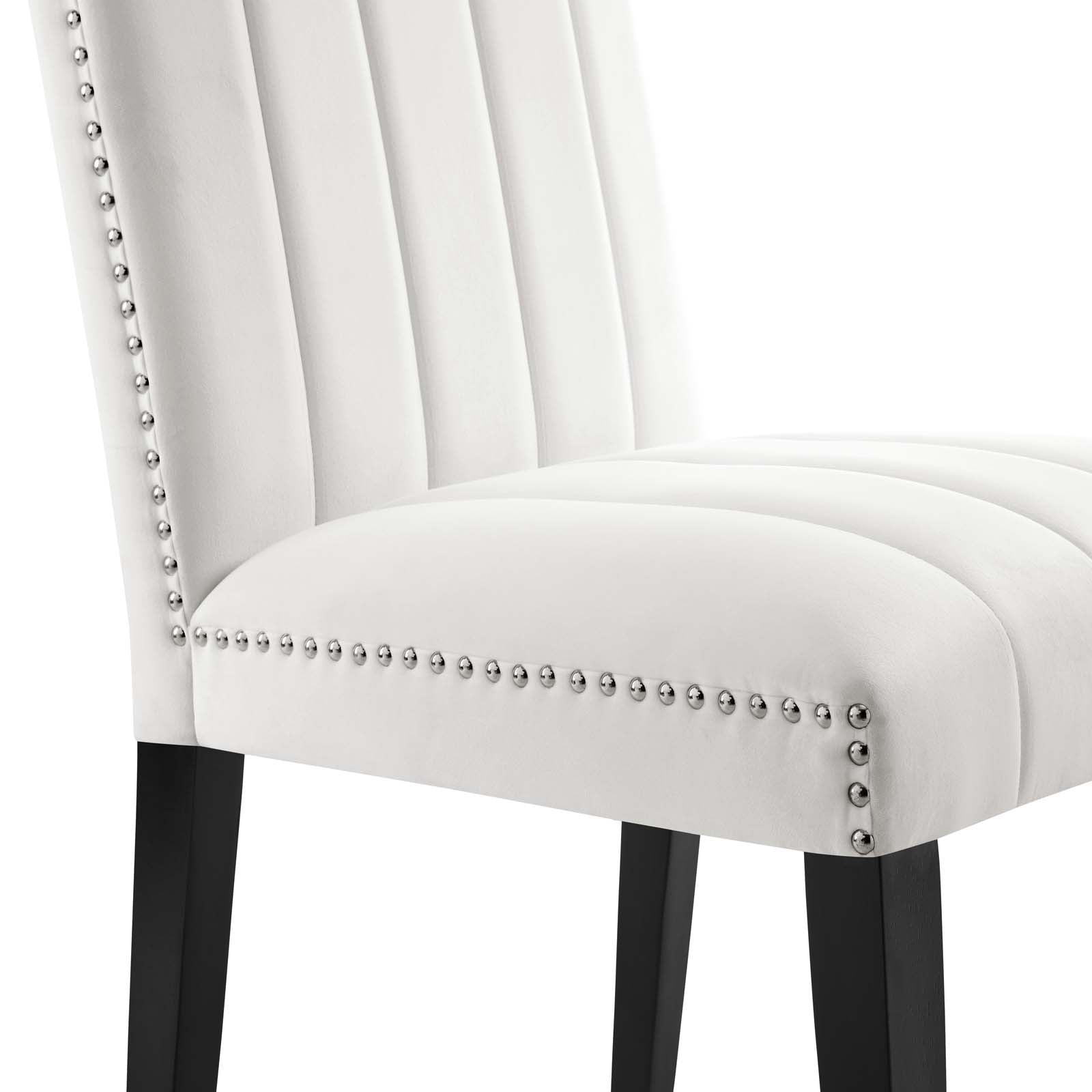 Catalyst Performance Velvet Dining Side Chairs - Set of 2-Dining Chair-Modway-Wall2Wall Furnishings