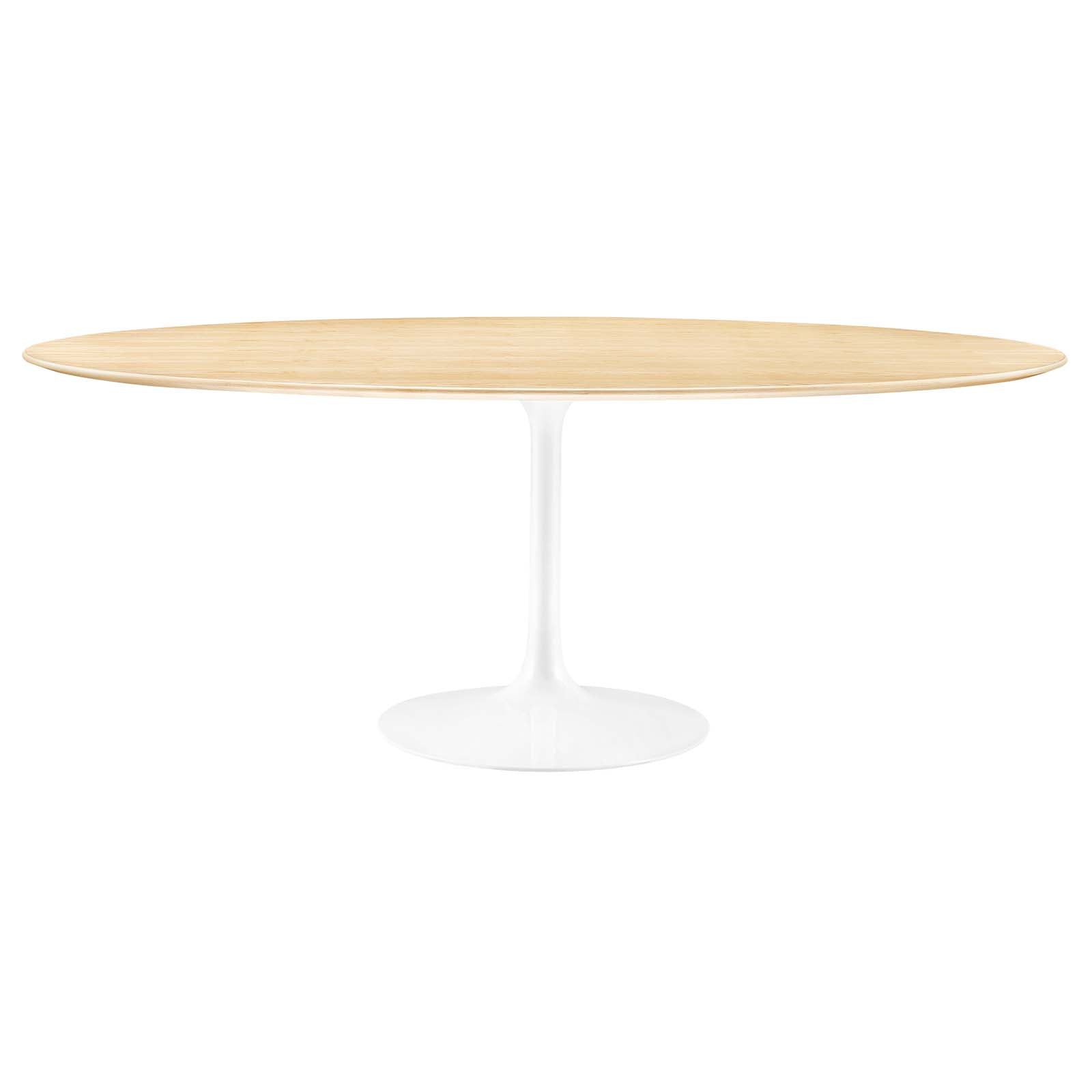 Lippa 78" Oval Dining Table-Dining Table-Modway-Wall2Wall Furnishings