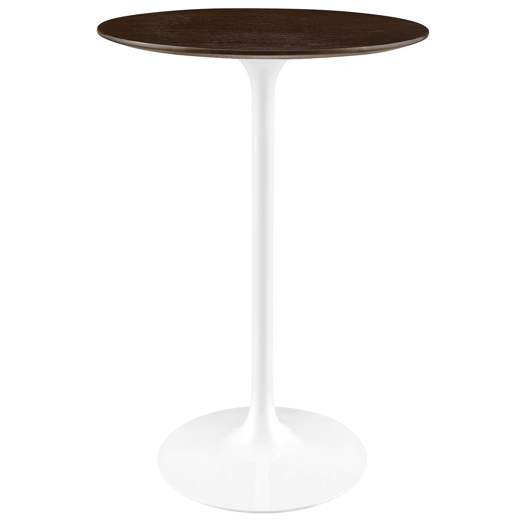 Lippa 28" Round Wood Bar Table