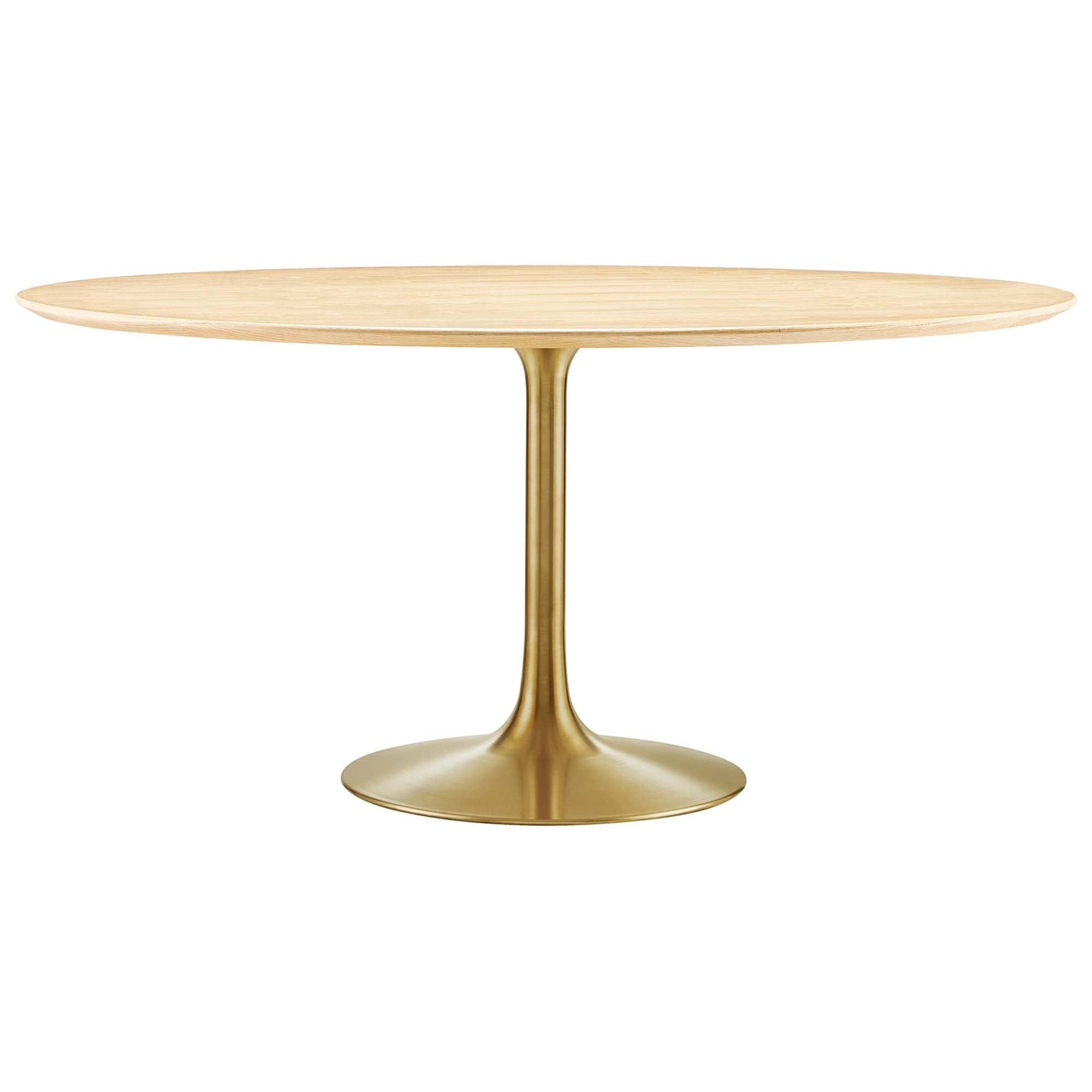Lippa 60" Round Wood Dining Table