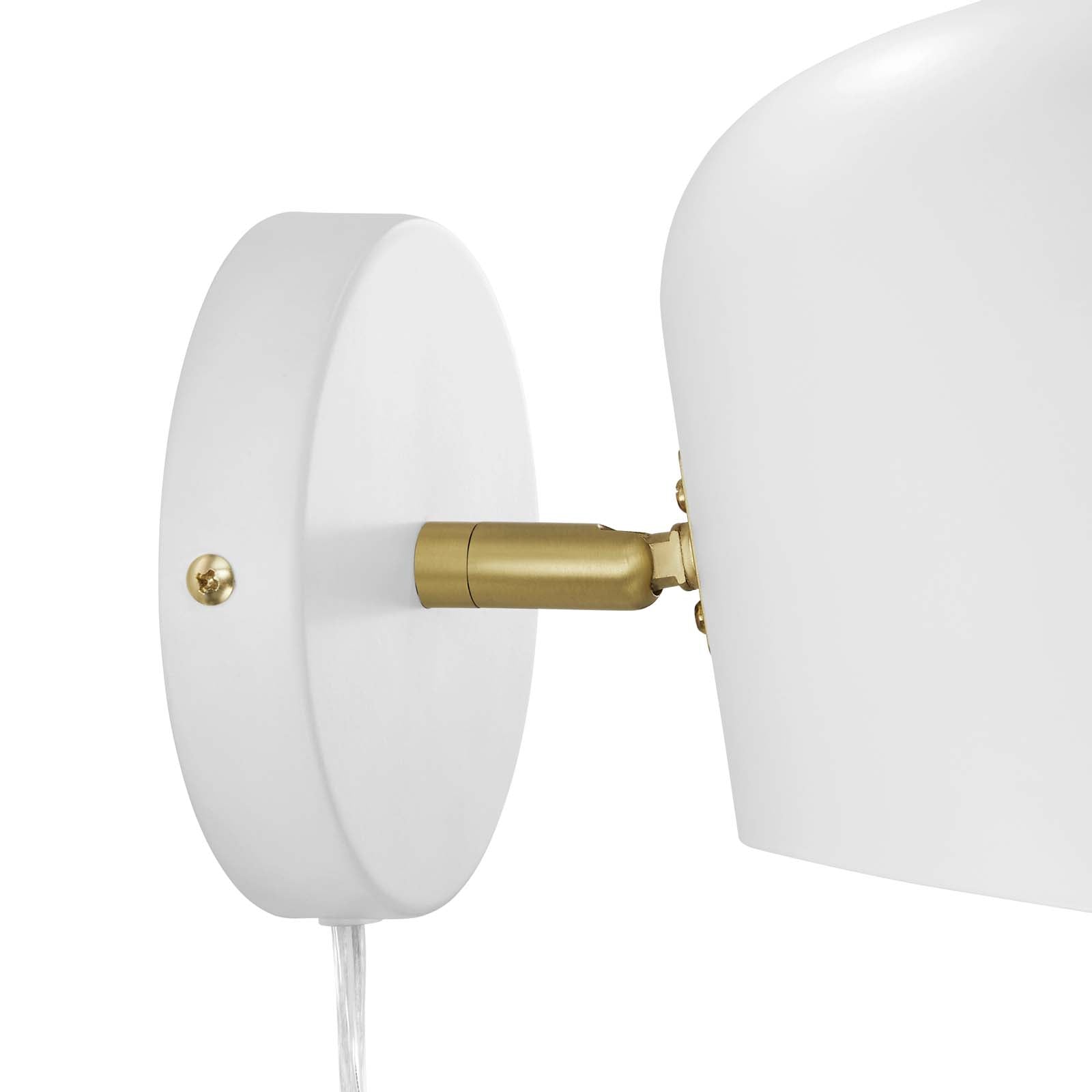 Briana Swivel Wall Sconce-Ceiling Lamp-Modway-Wall2Wall Furnishings