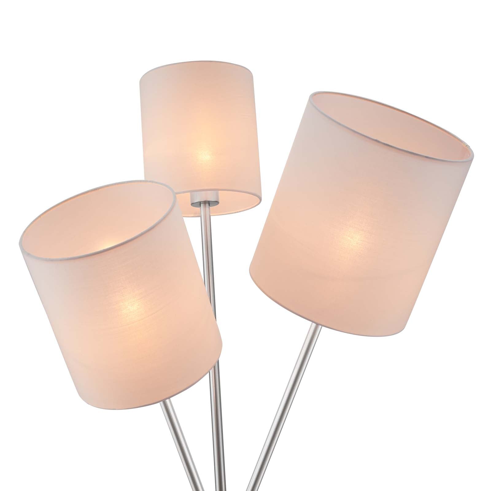 Alexa 3-Light Floor Lamp-Floor Lamp-Modway-Wall2Wall Furnishings