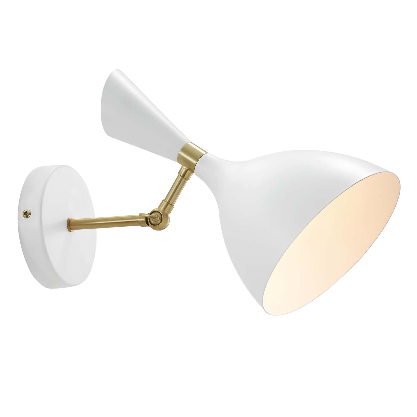Declare Adjustable Wall Sconce-Ceiling Lamp-Modway-Wall2Wall Furnishings
