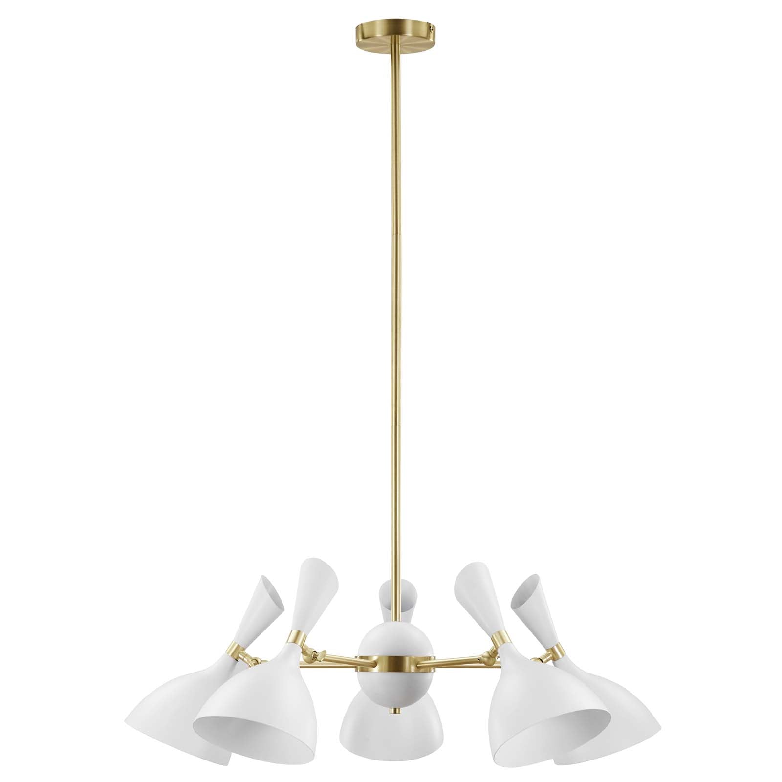 Declare 5-Light 6" Arm Pendant-Ceiling Lamp-Modway-Wall2Wall Furnishings