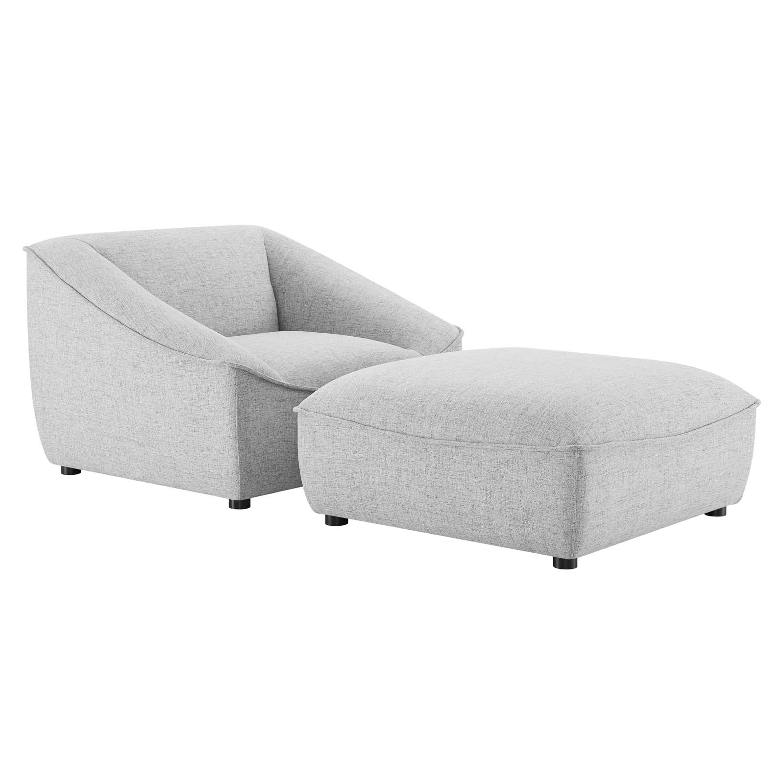 Comprise 2-Piece Living Room Set-Sofa Set-Modway-Wall2Wall Furnishings
