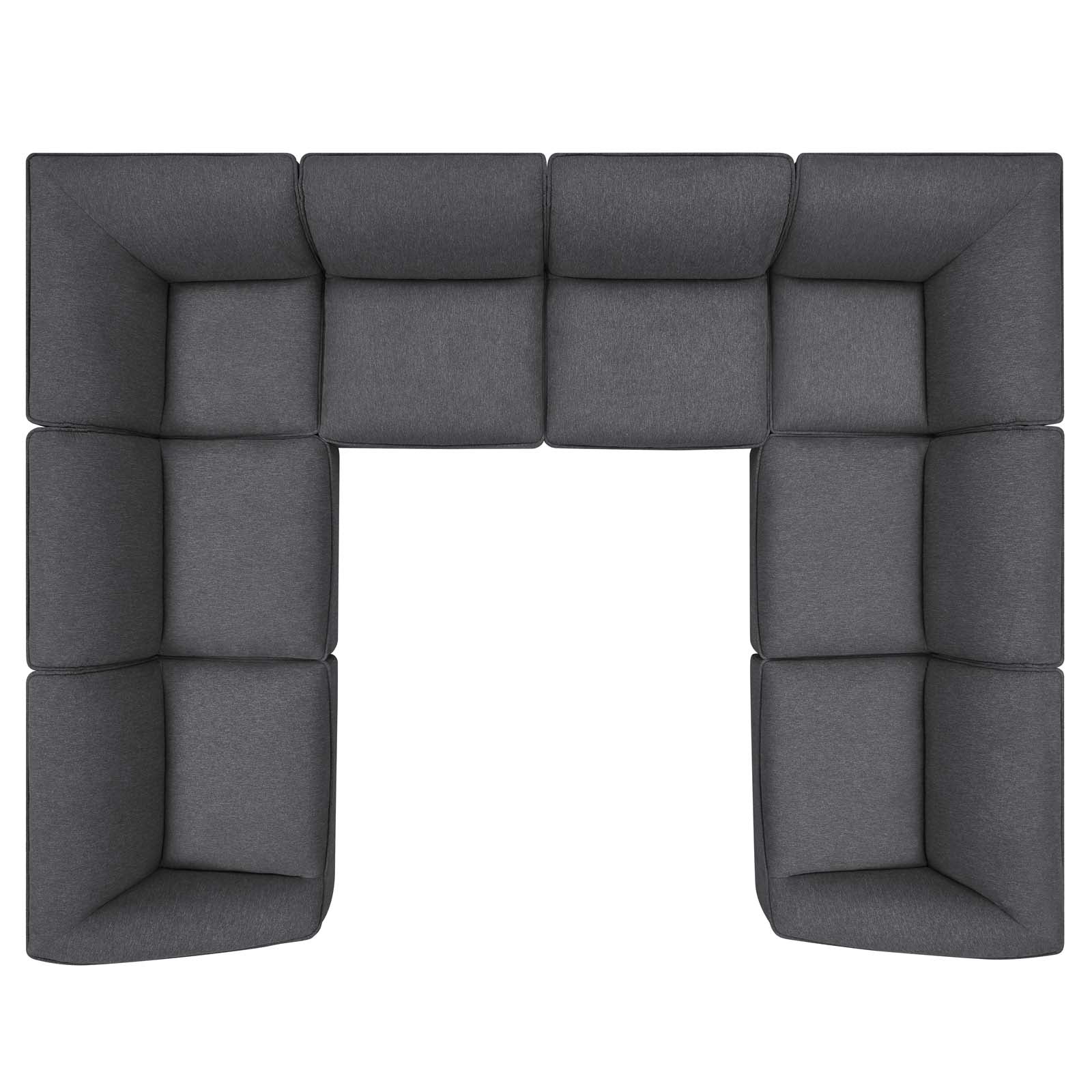 Comprise 8-Piece Sectional Sofa-Sectional-Modway-Wall2Wall Furnishings